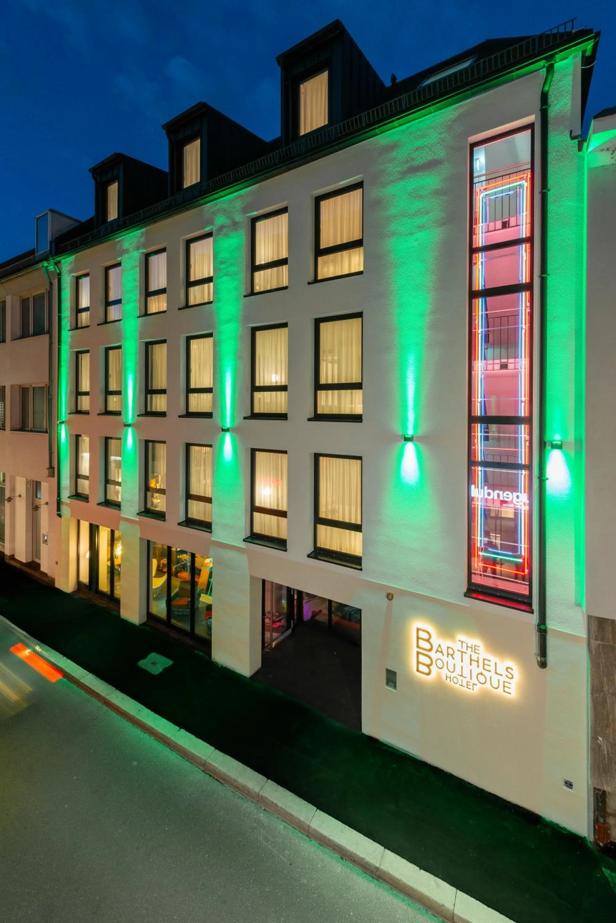 Property building in The Barthels Boutique Hotel
