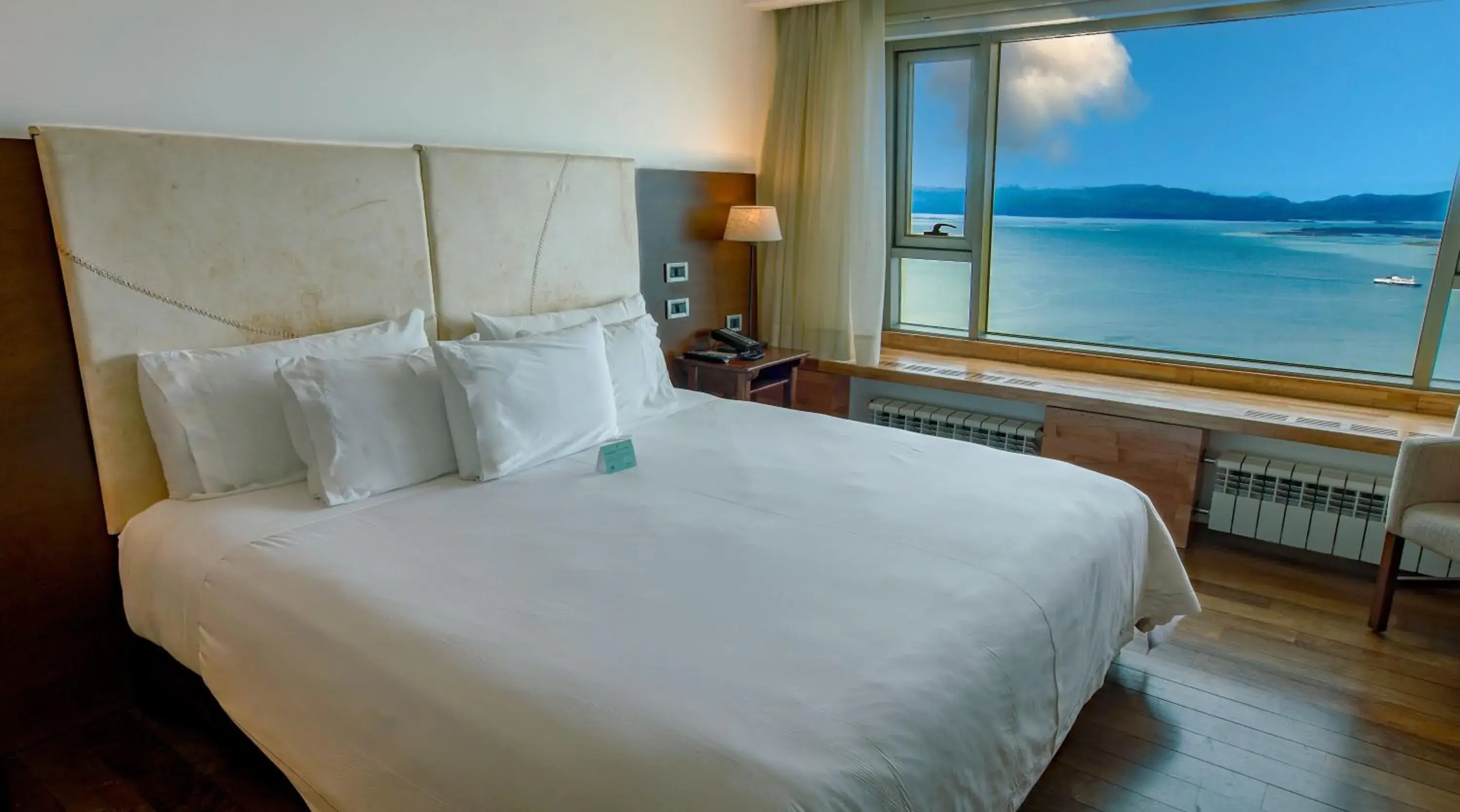 Bed in Arakur Ushuaia Resort & Spa Bed in Arakur Ushuaia Resort & Spa