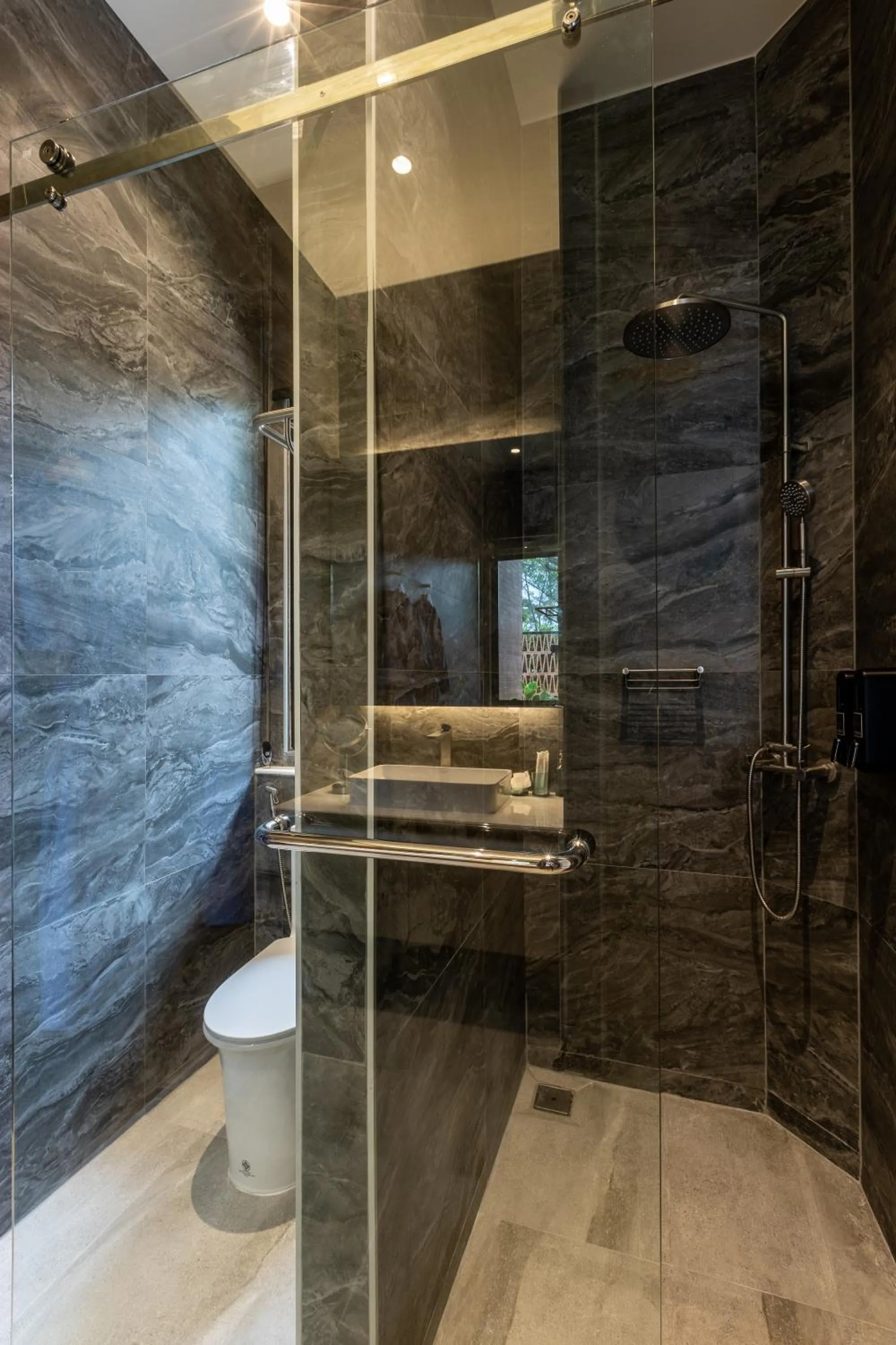 Shower in Emmarin Villa