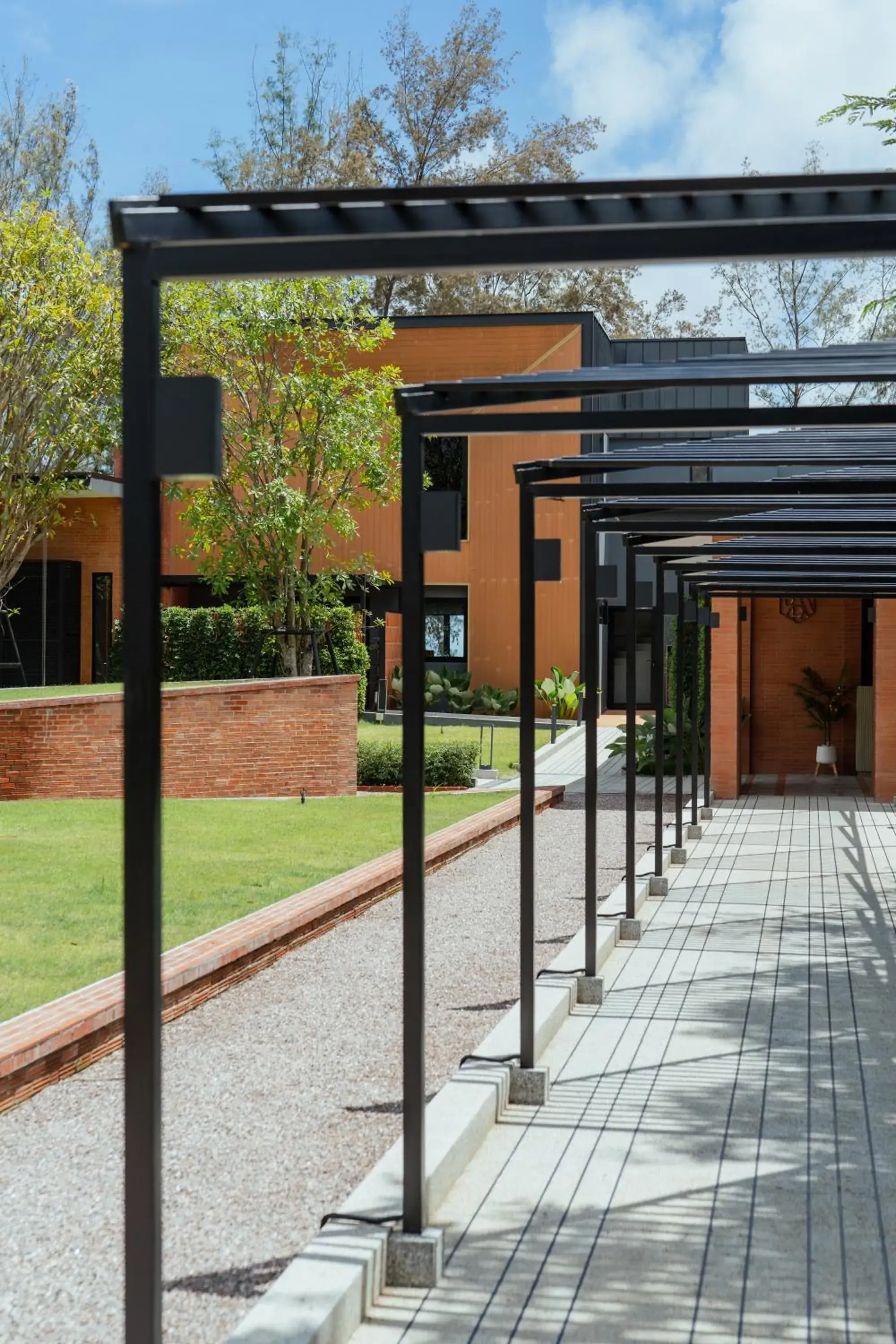 Facade/entrance in Emmarin Villa Facade/entrance in Emmarin Villa