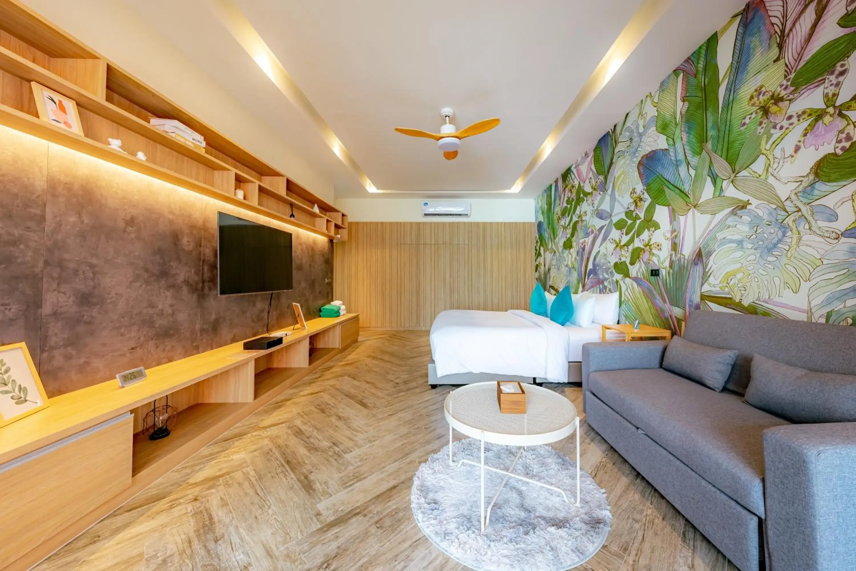 Bed in Emmarin Villa Bed in Emmarin Villa