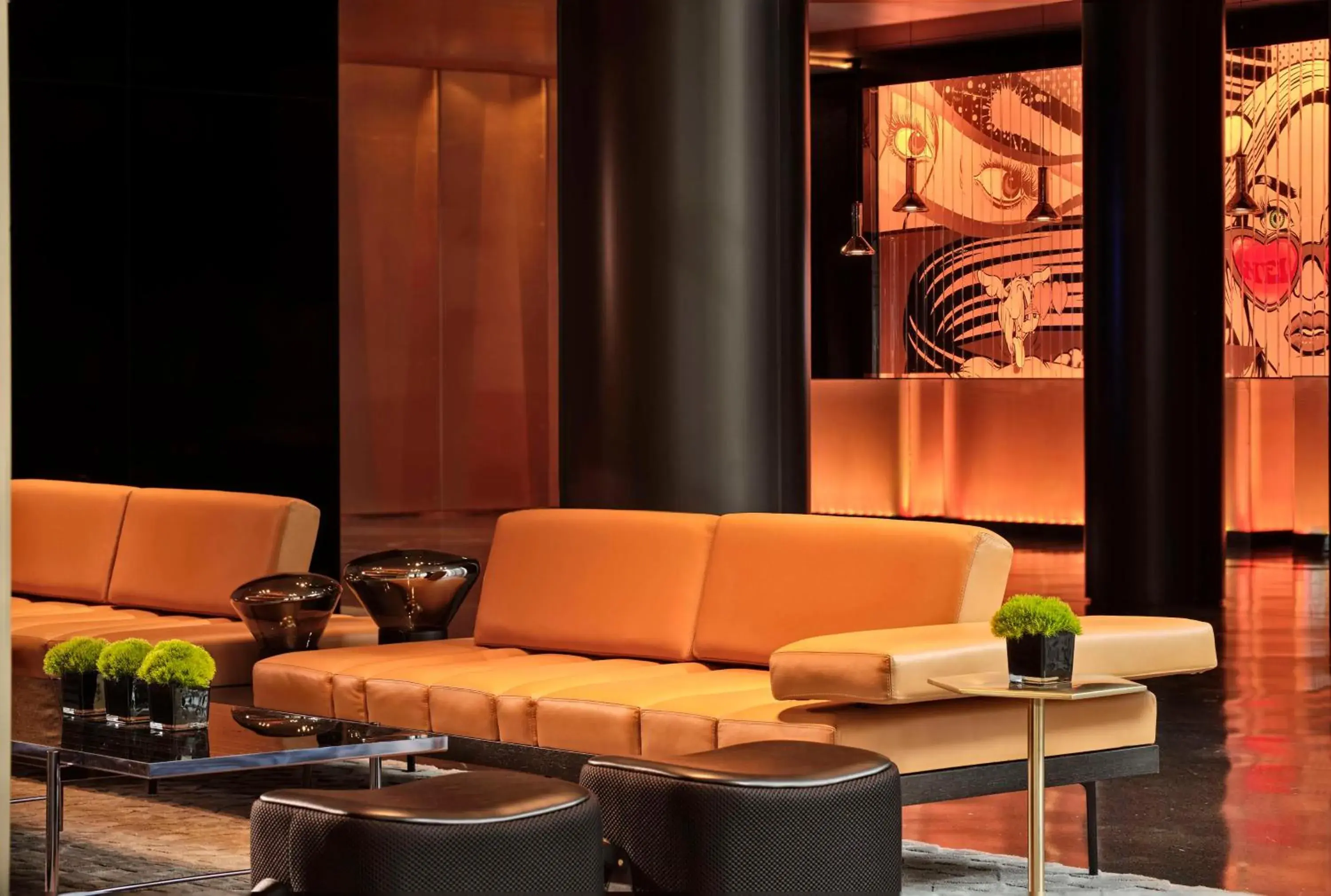 Lobby or reception in art'otel London Hoxton Lobby or reception in art'otel London Hoxton