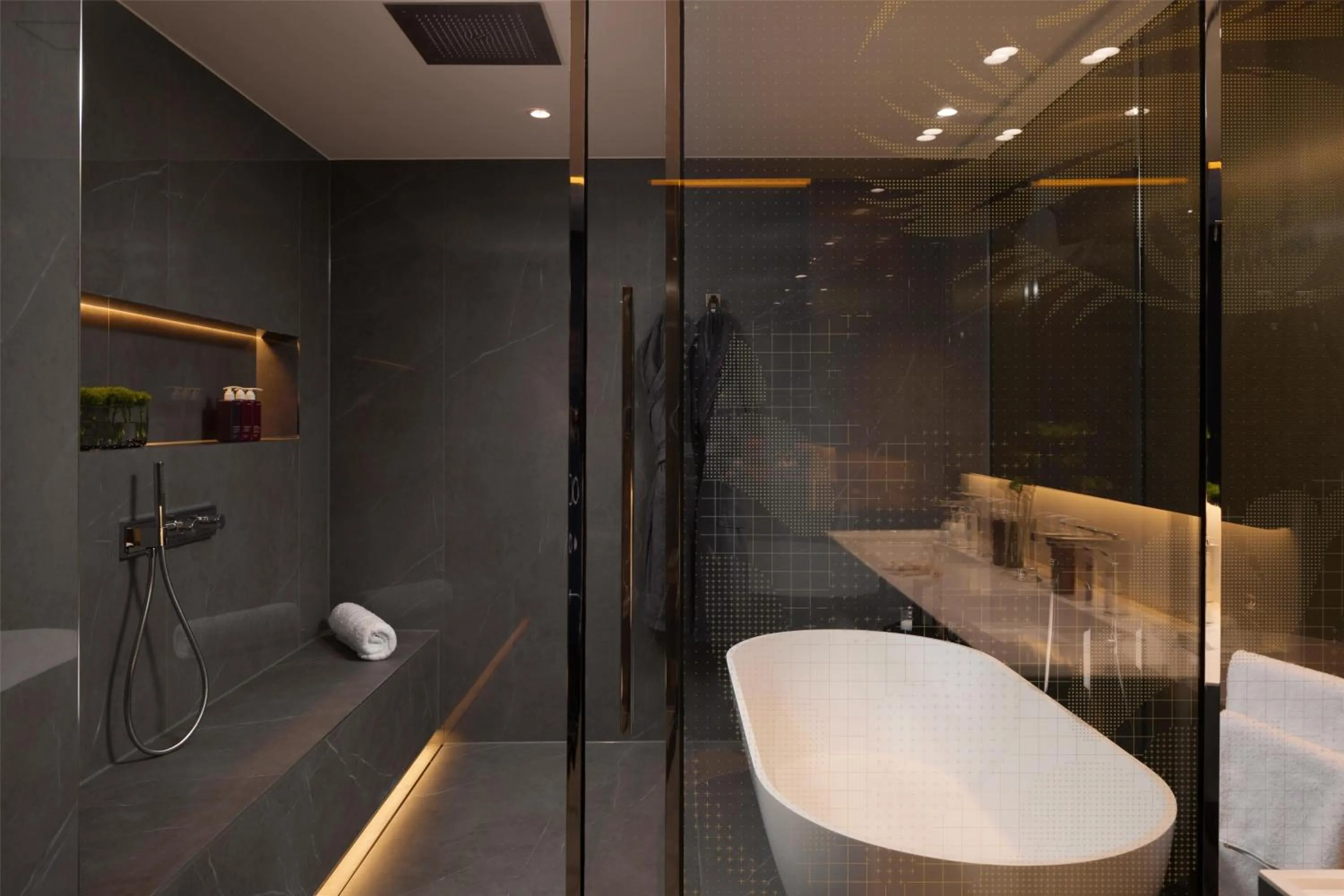 Bathroom in art'otel London Hoxton