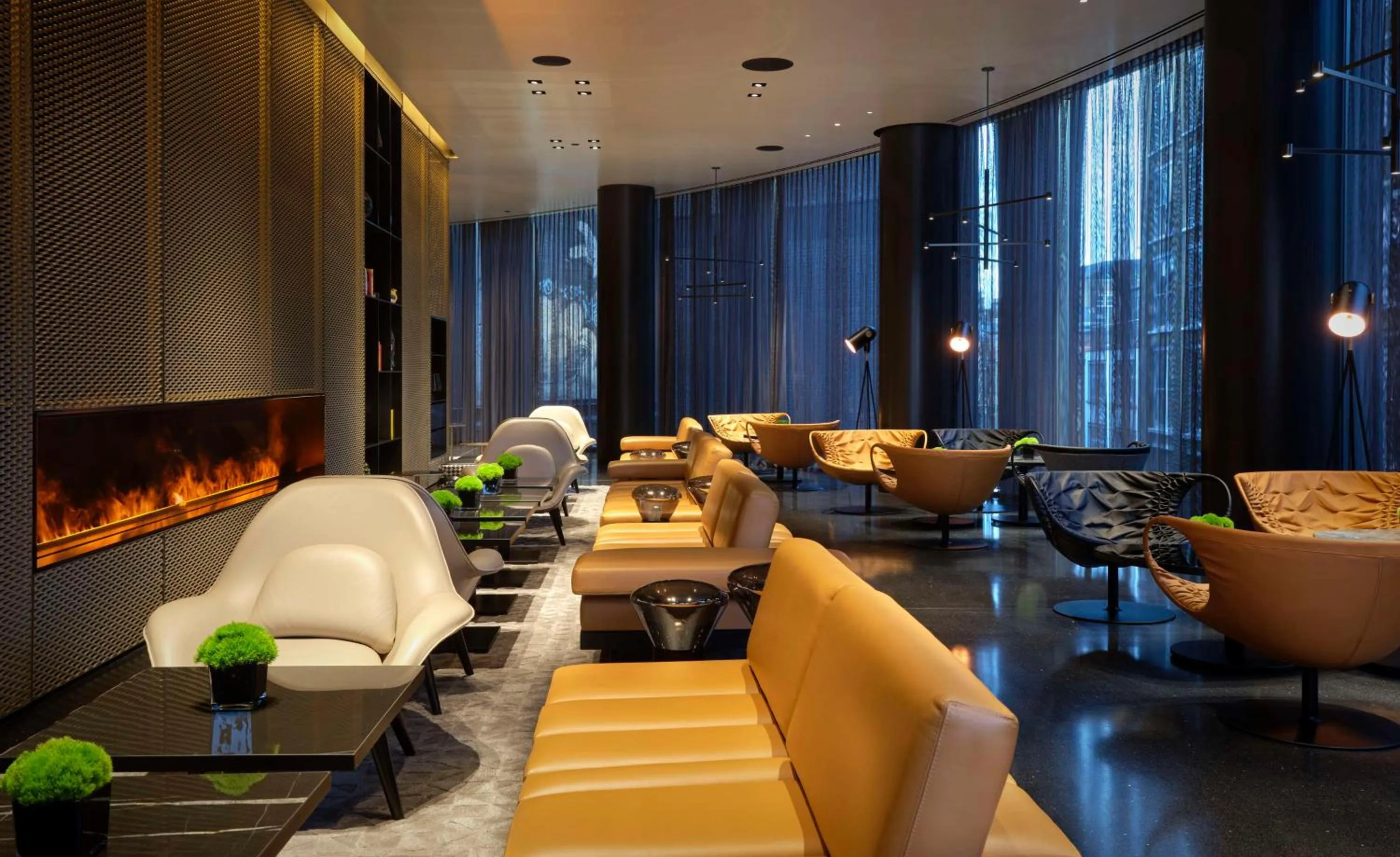 Lobby or reception in art'otel London Hoxton