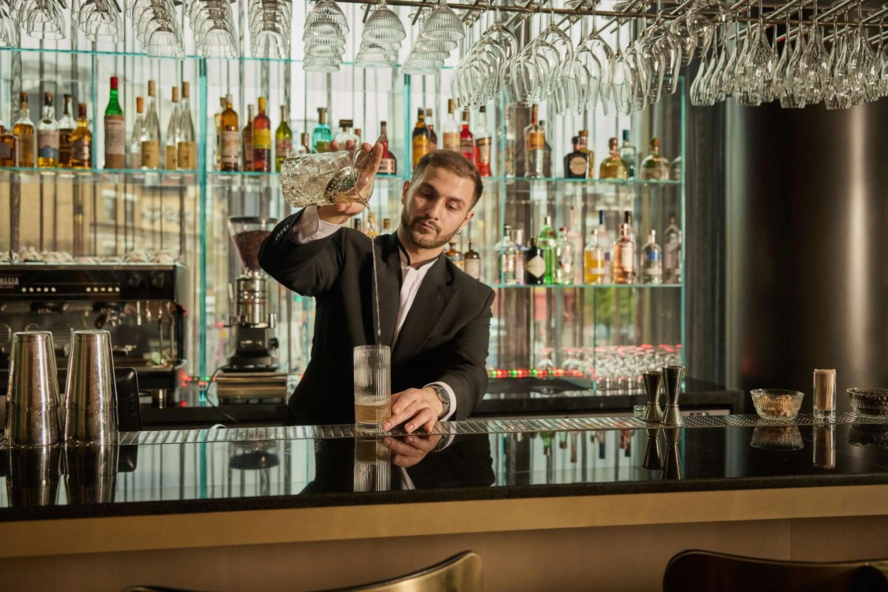 Lounge or bar in art'otel London Hoxton