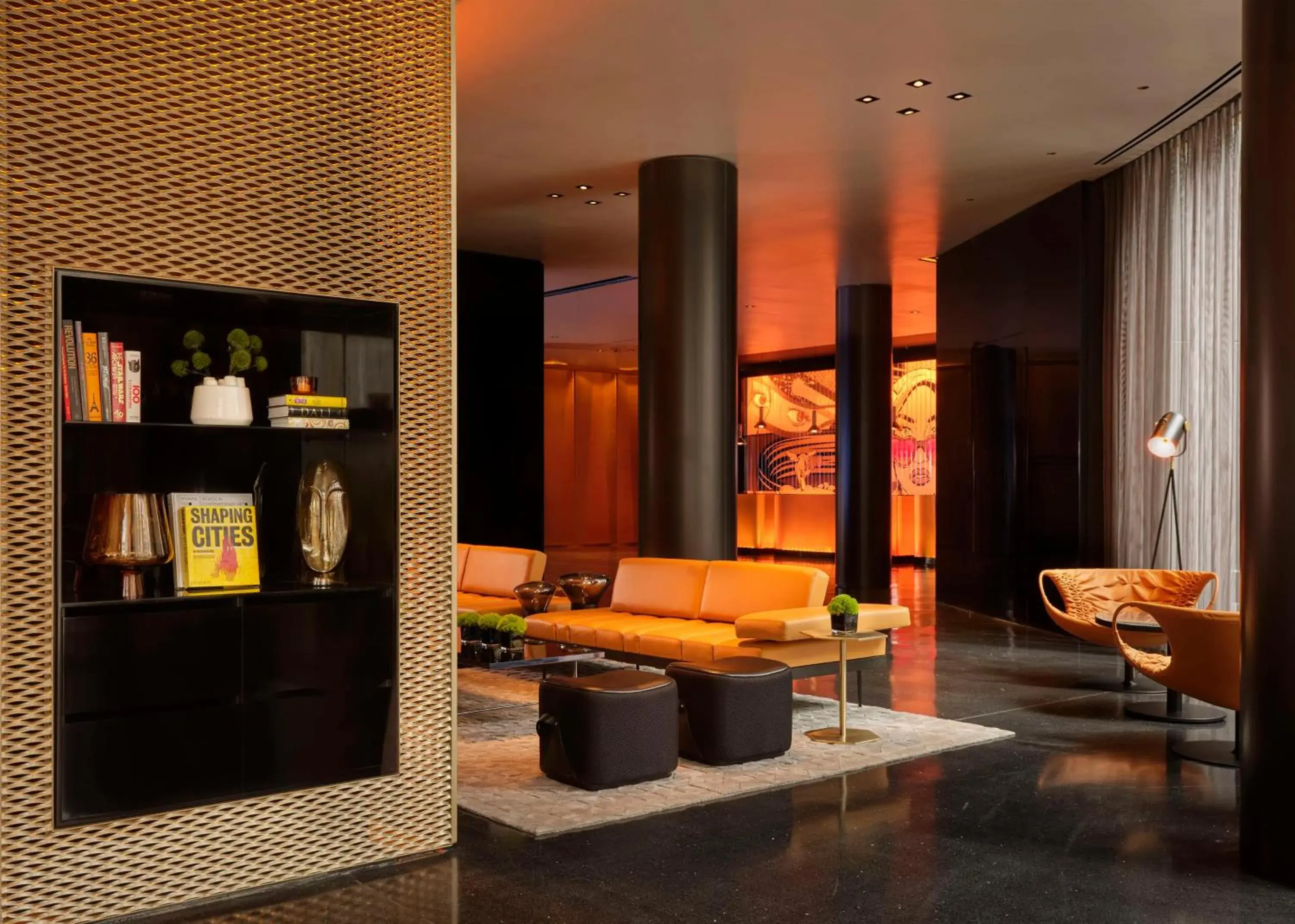 Lobby or reception in art'otel London Hoxton Lobby or reception in art'otel London Hoxton