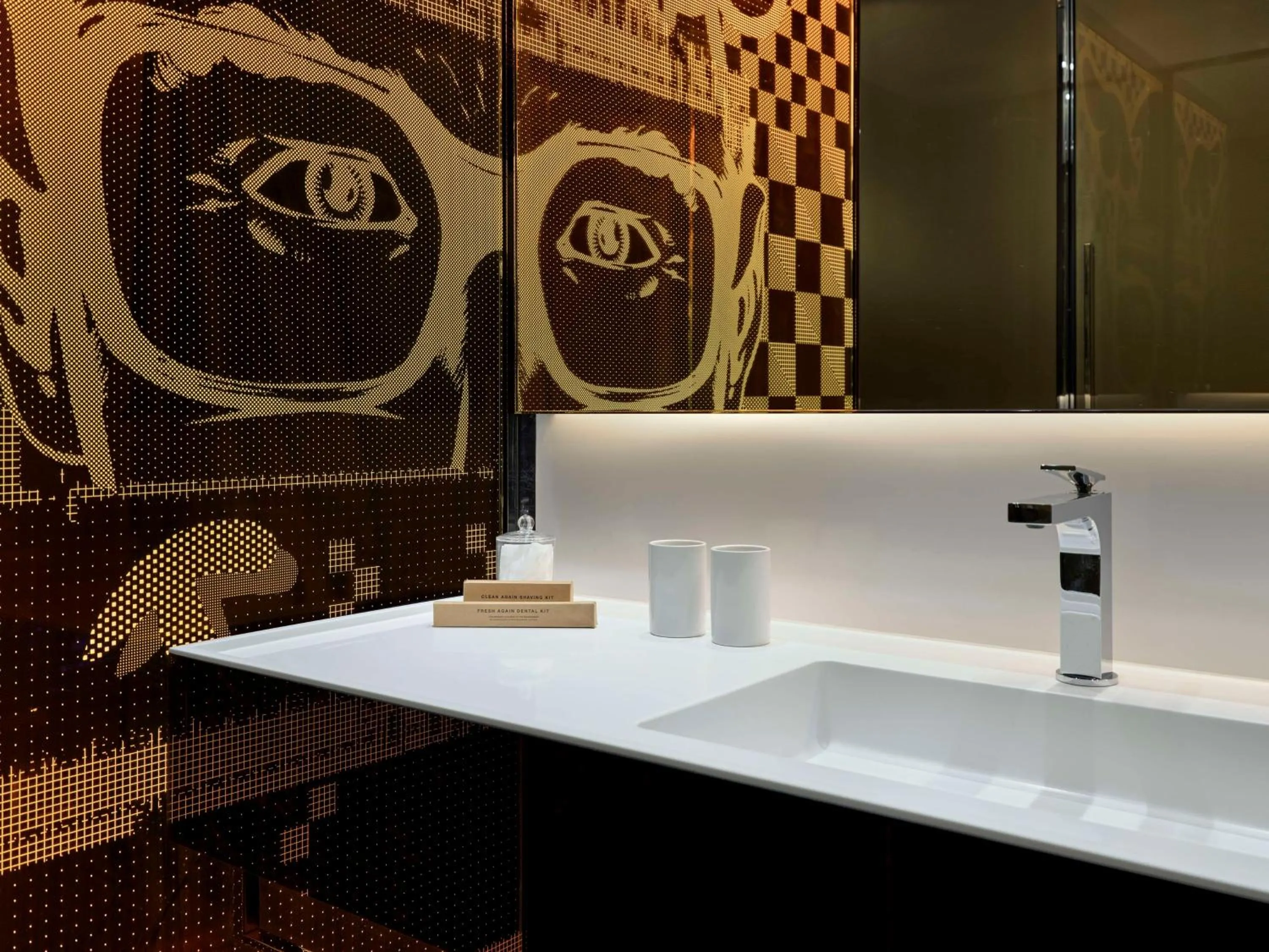 Bathroom in art'otel London Hoxton