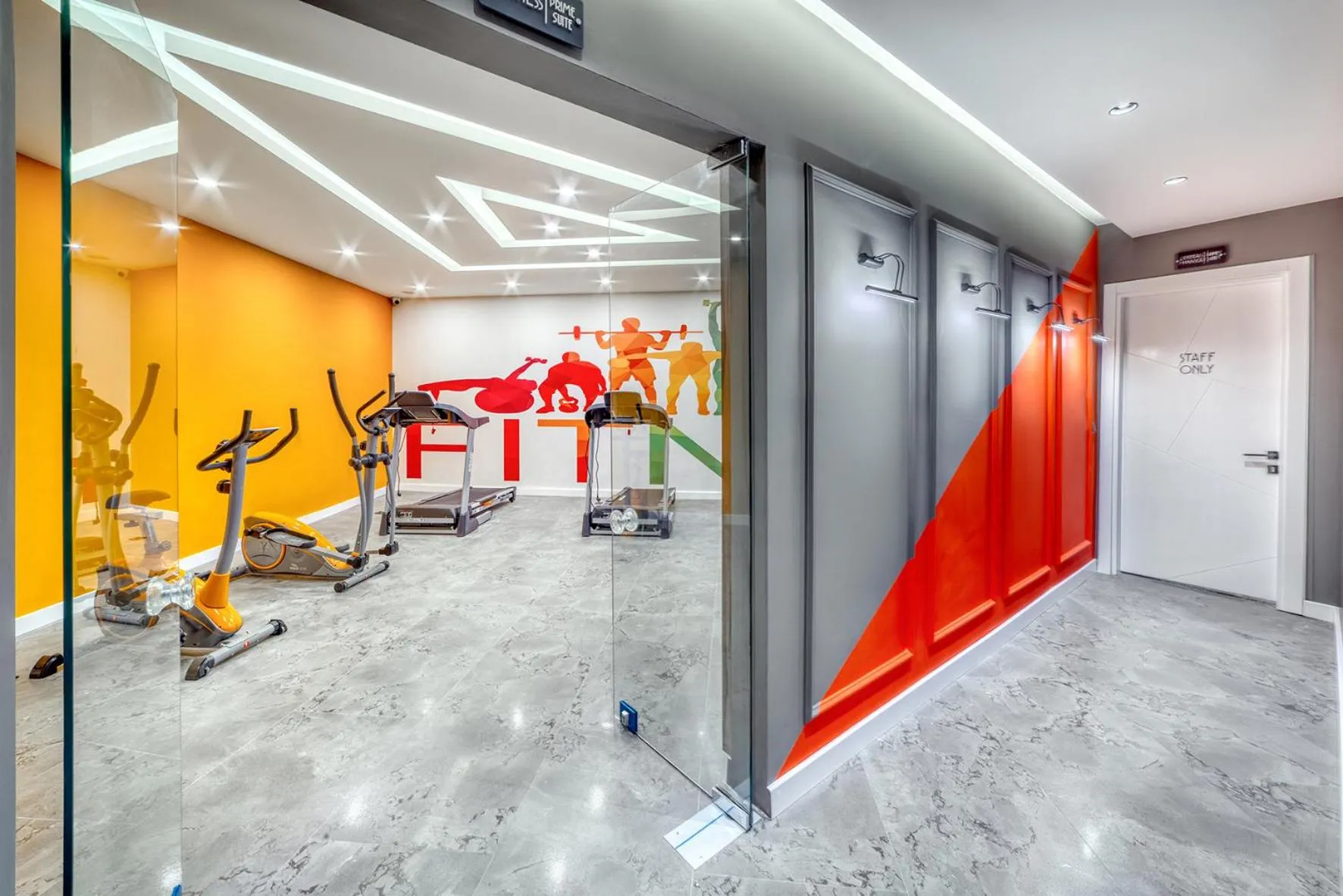 Fitness centre/facilities in Prime Suite