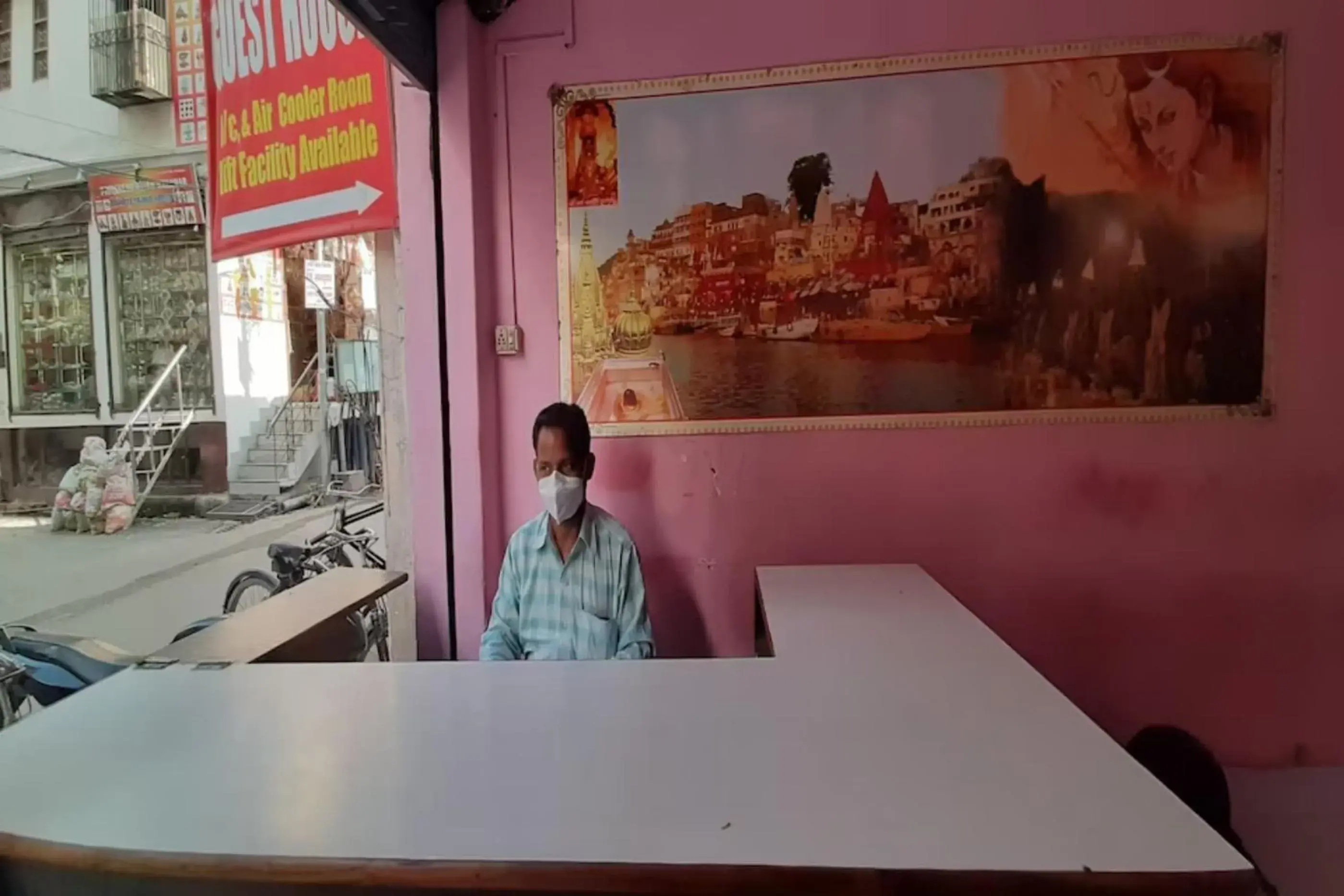Lobby or reception in Goroomgo Swastik Guest House Varanasi Near Kashi Vishwanath Temple Lobby or reception in Goroomgo Swastik Guest House Varanasi Near Kashi Vishwanath Temple