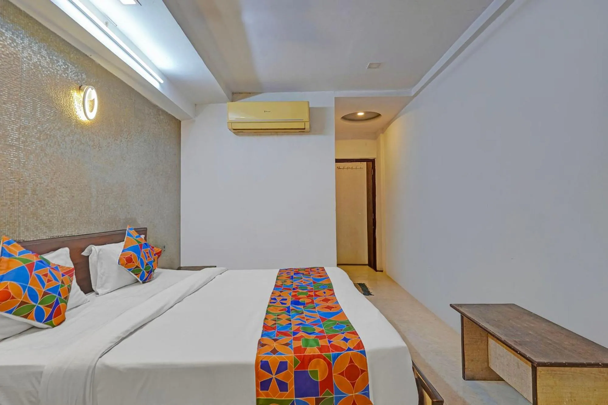 Bed in FabHotel Liberty