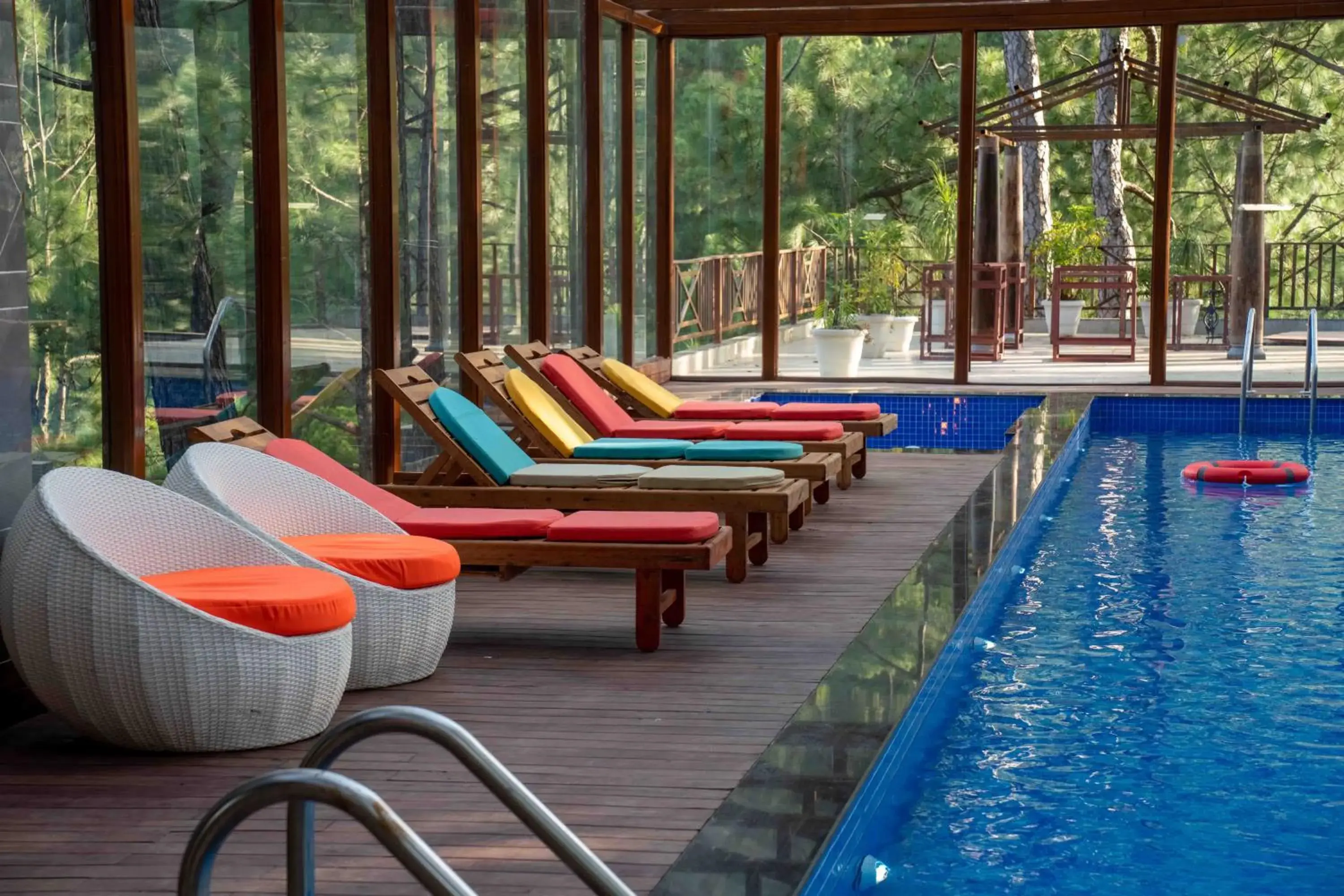 Swimming pool in Chillaru Spa & Resort Swimming pool in Chillaru Spa & Resort