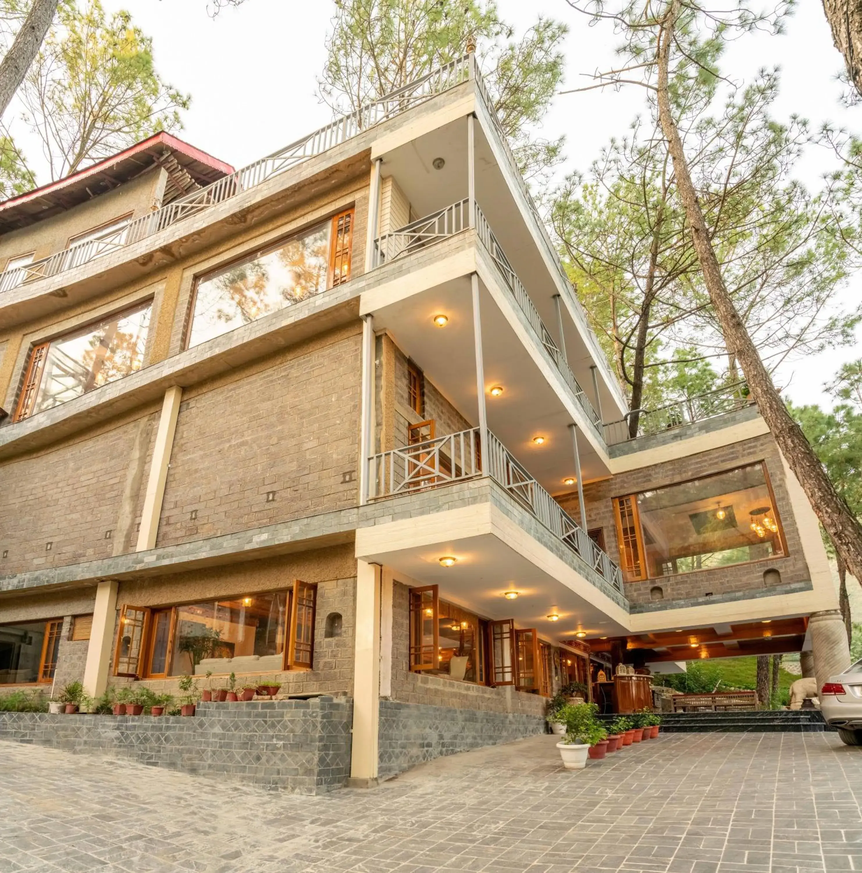 Property building in Chillaru Spa & Resort Property building in Chillaru Spa & Resort