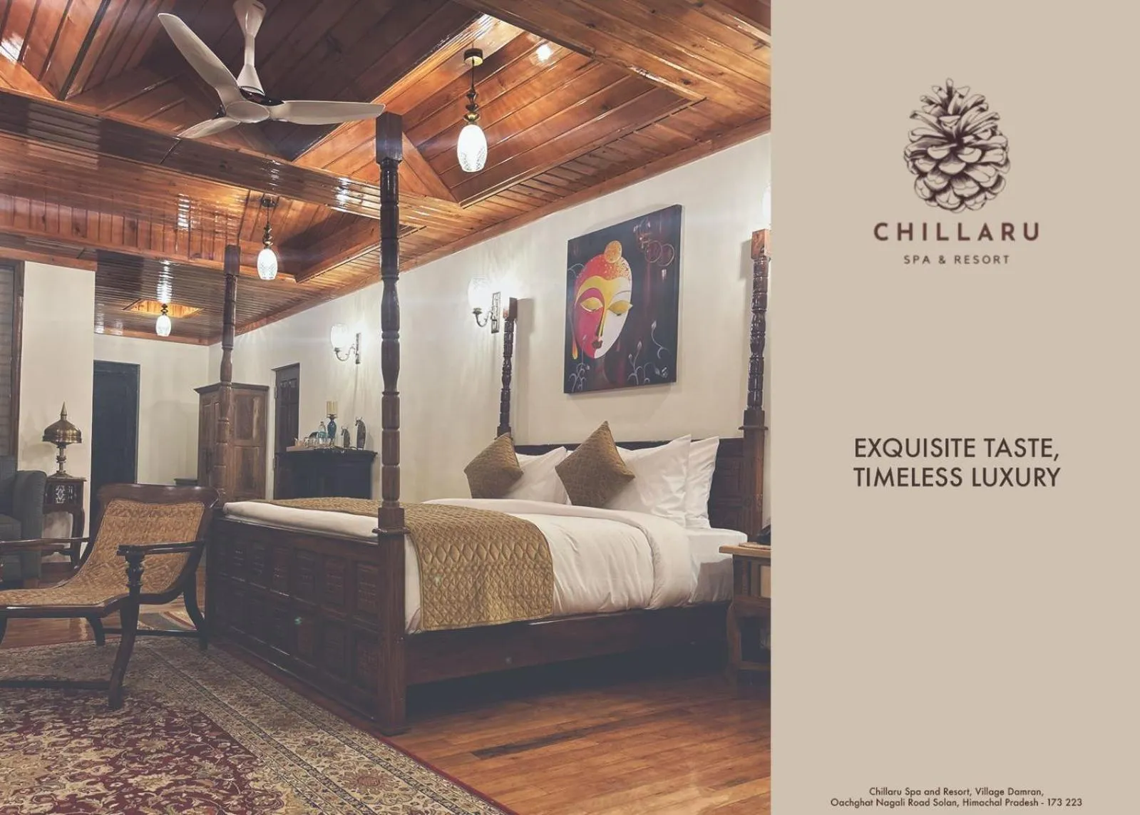 Bedroom, Bed in Chillaru Spa & Resort