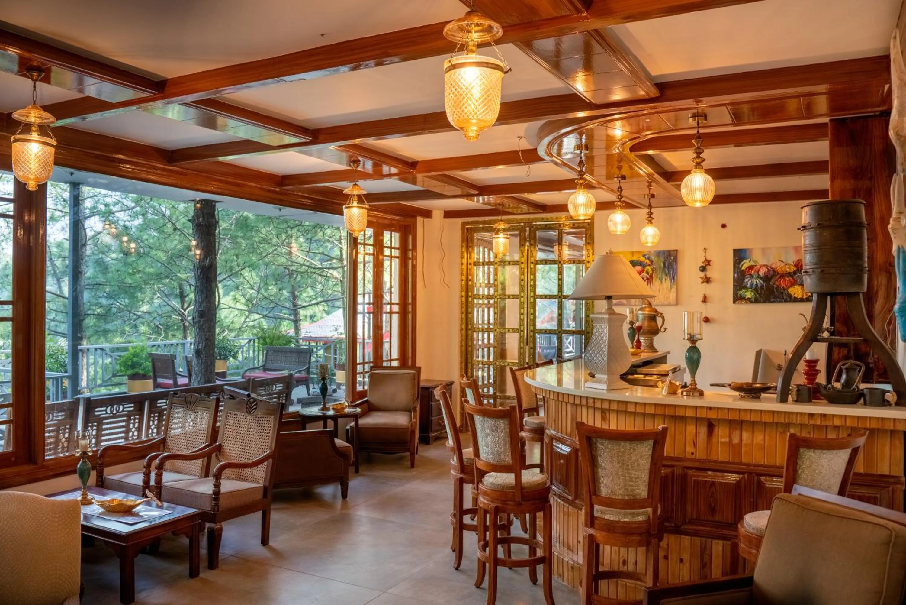 Lounge or bar in Chillaru Spa & Resort