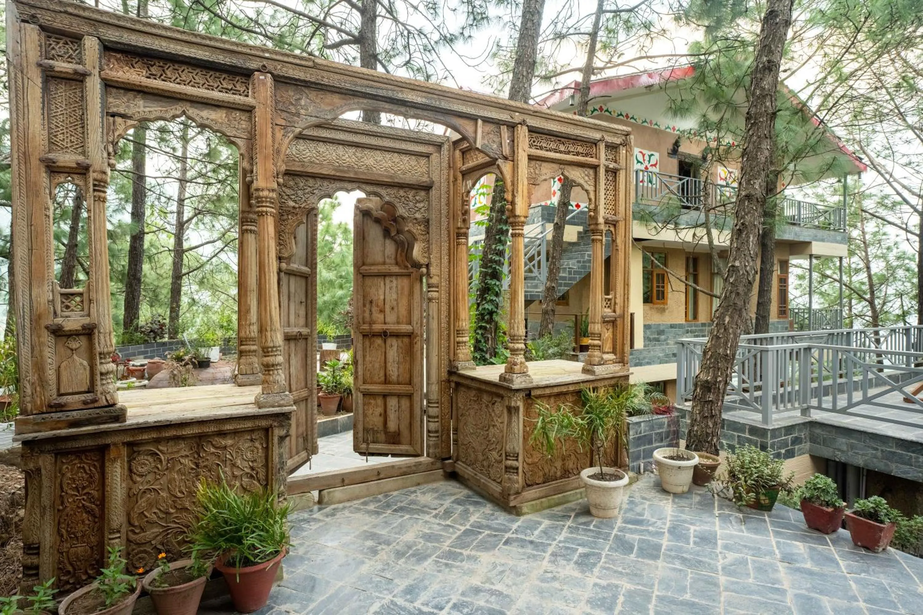 Property building in Chillaru Spa & Resort