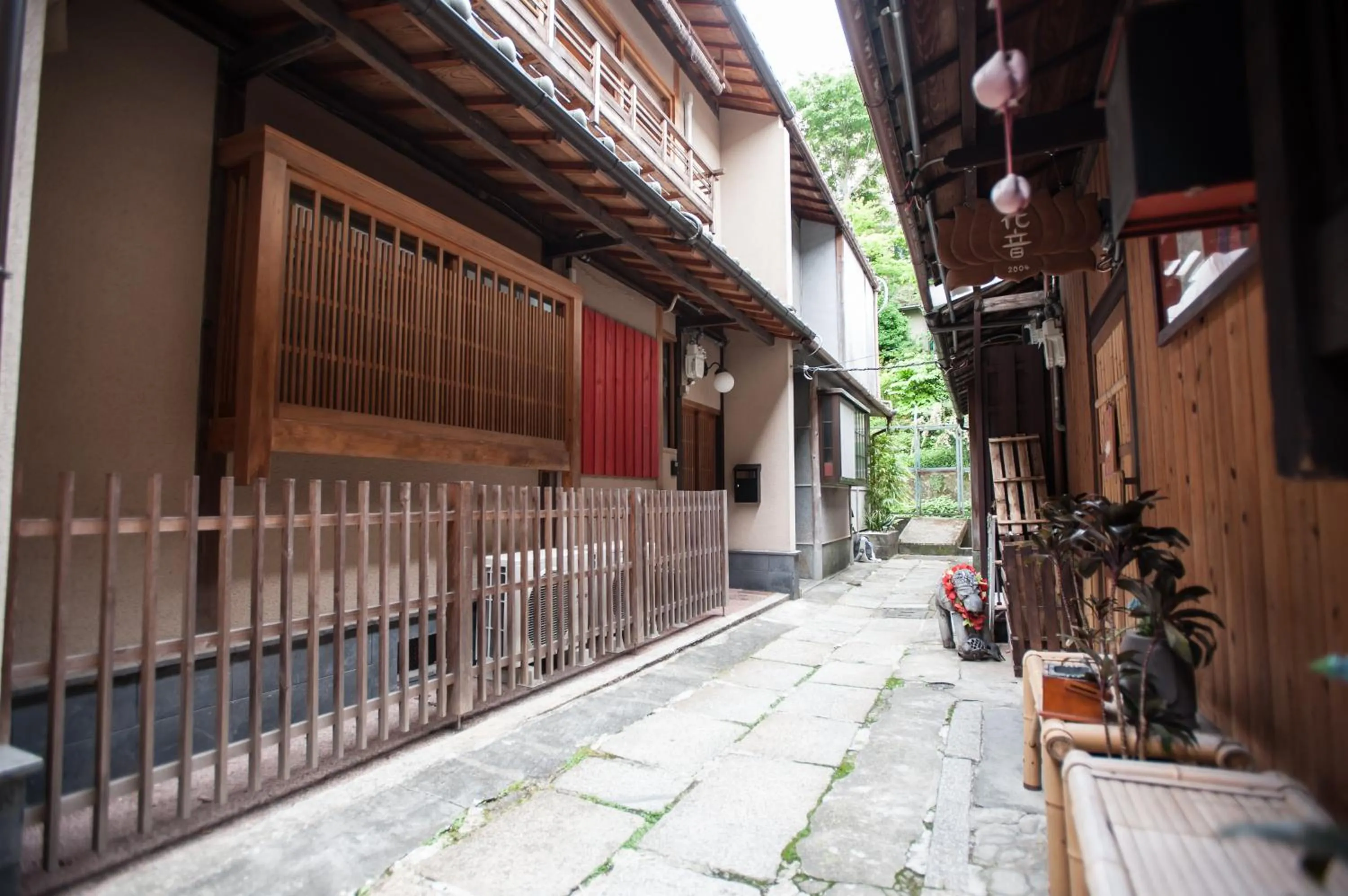 Area and facilities in Kiyomizu Machiya Inn