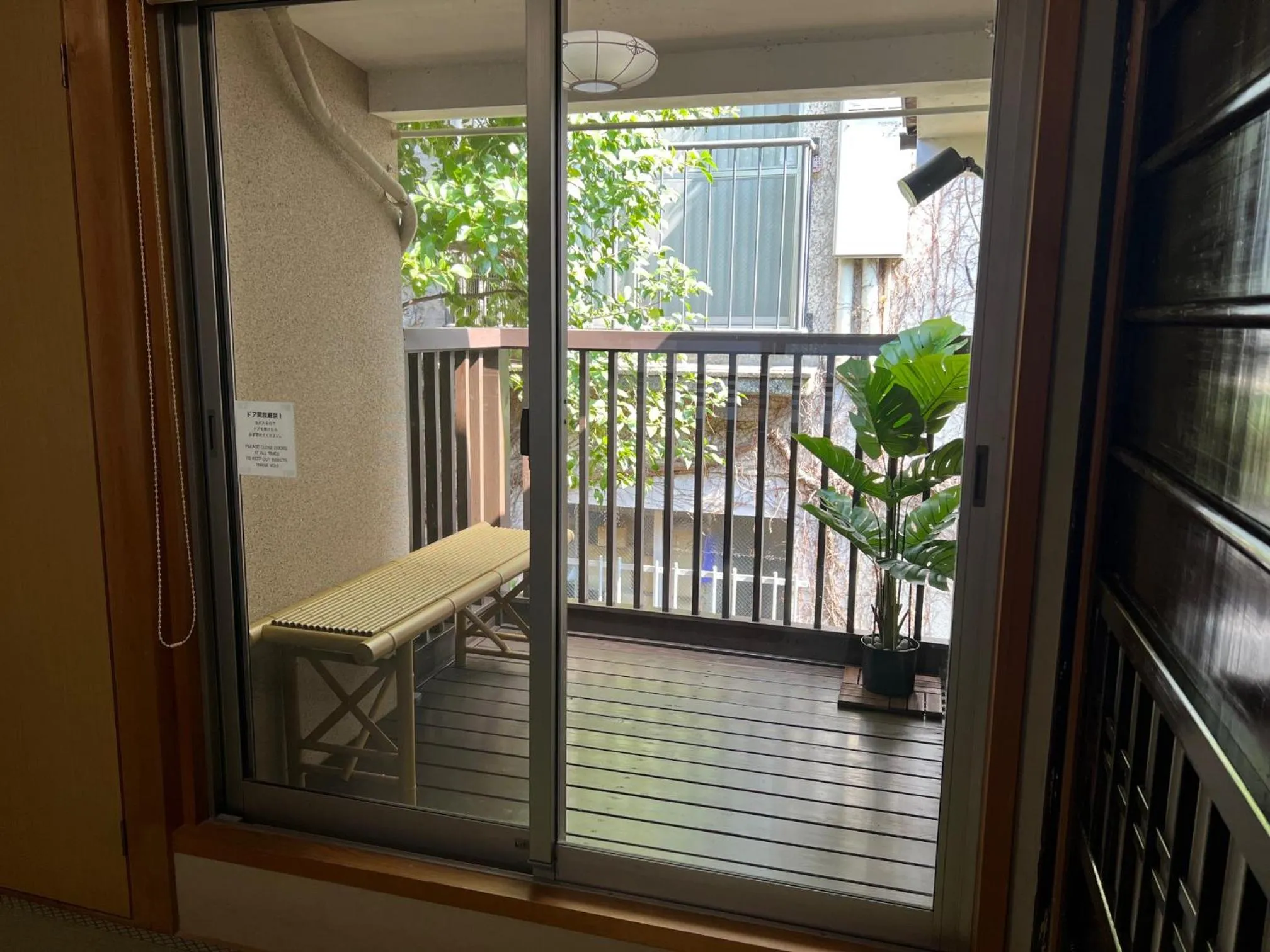 Balcony/Terrace in Kiyomizu Machiya Inn