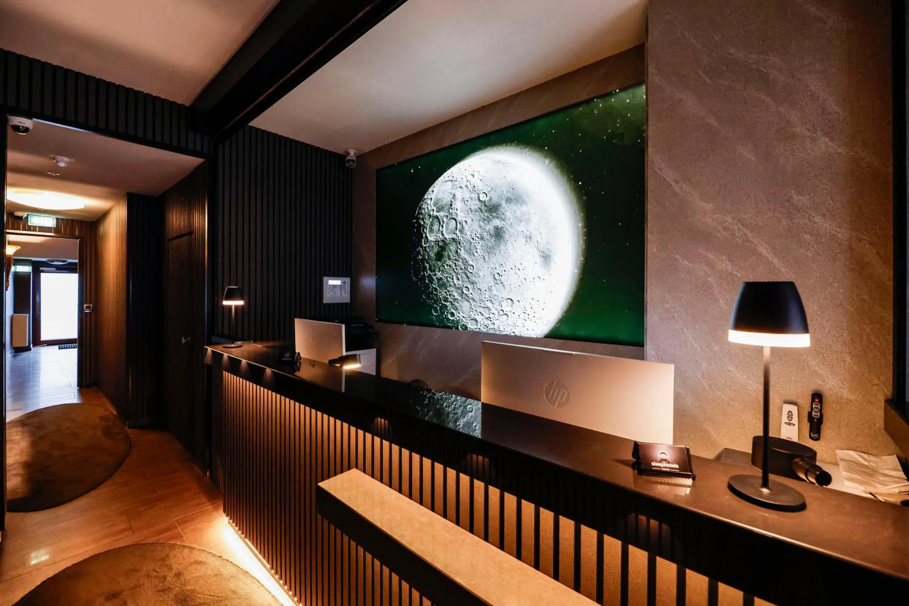 Lobby or reception in Sleephotels Cosmos