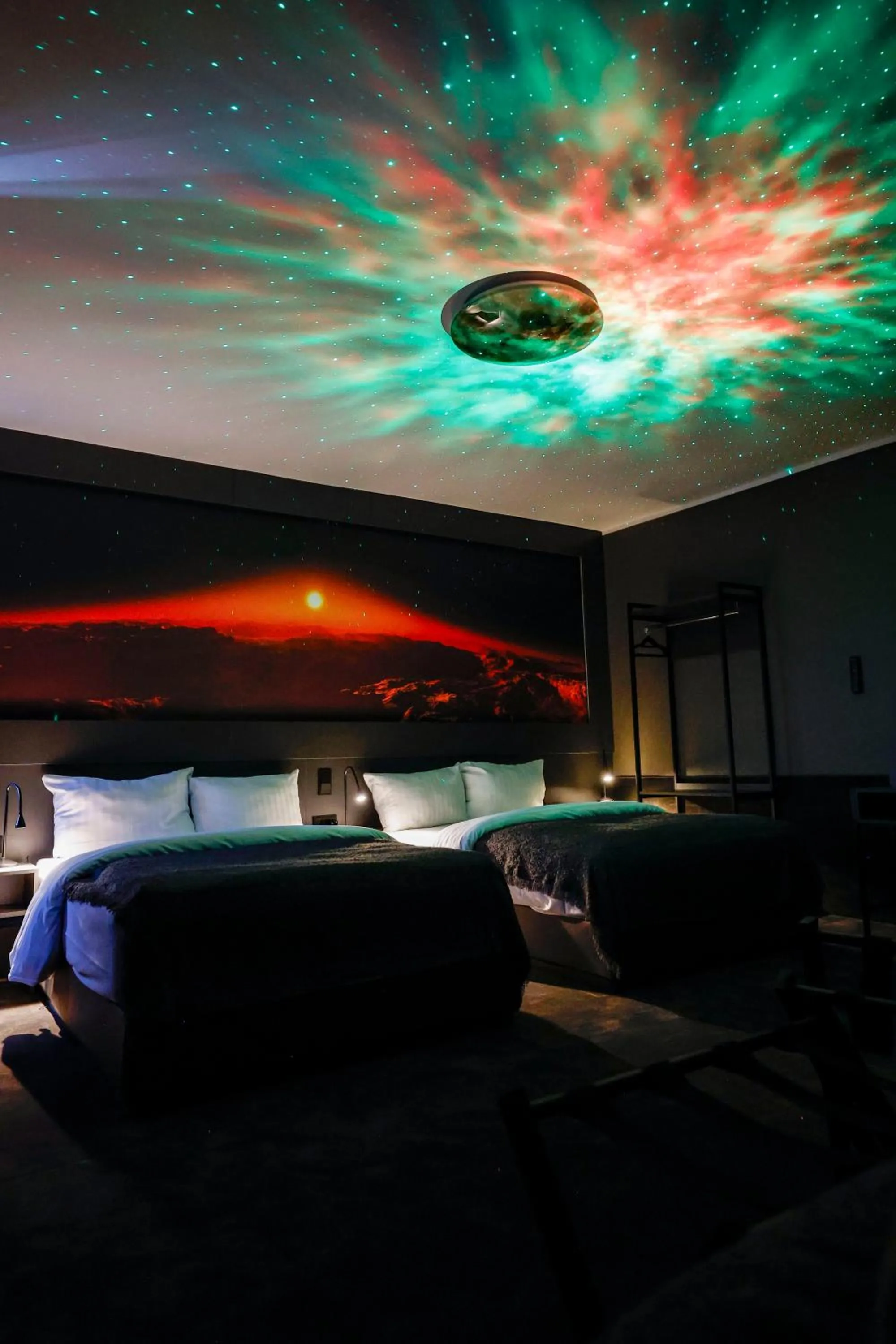 Bed in Sleephotels Cosmos