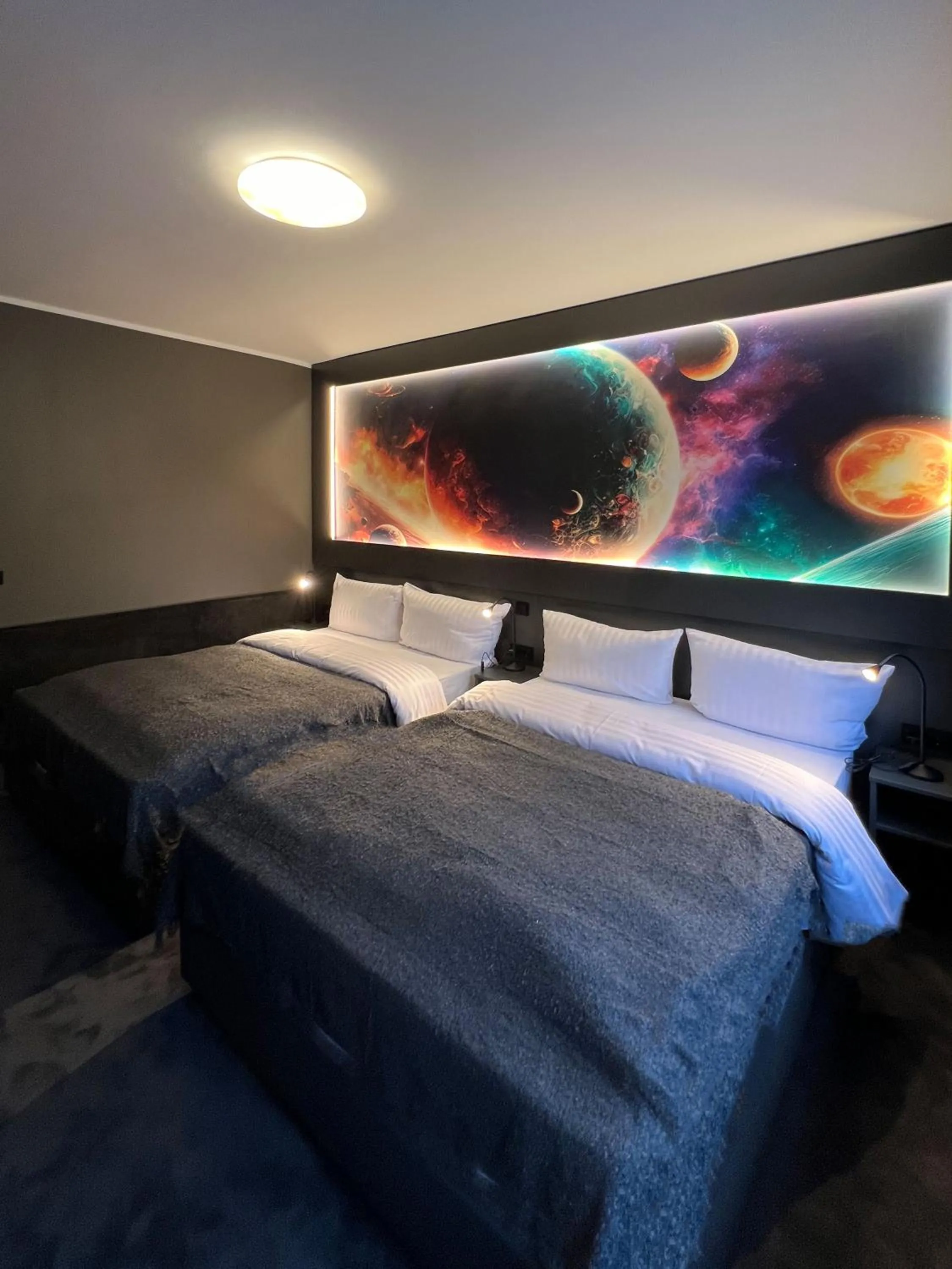 Bed in Sleephotels Cosmos