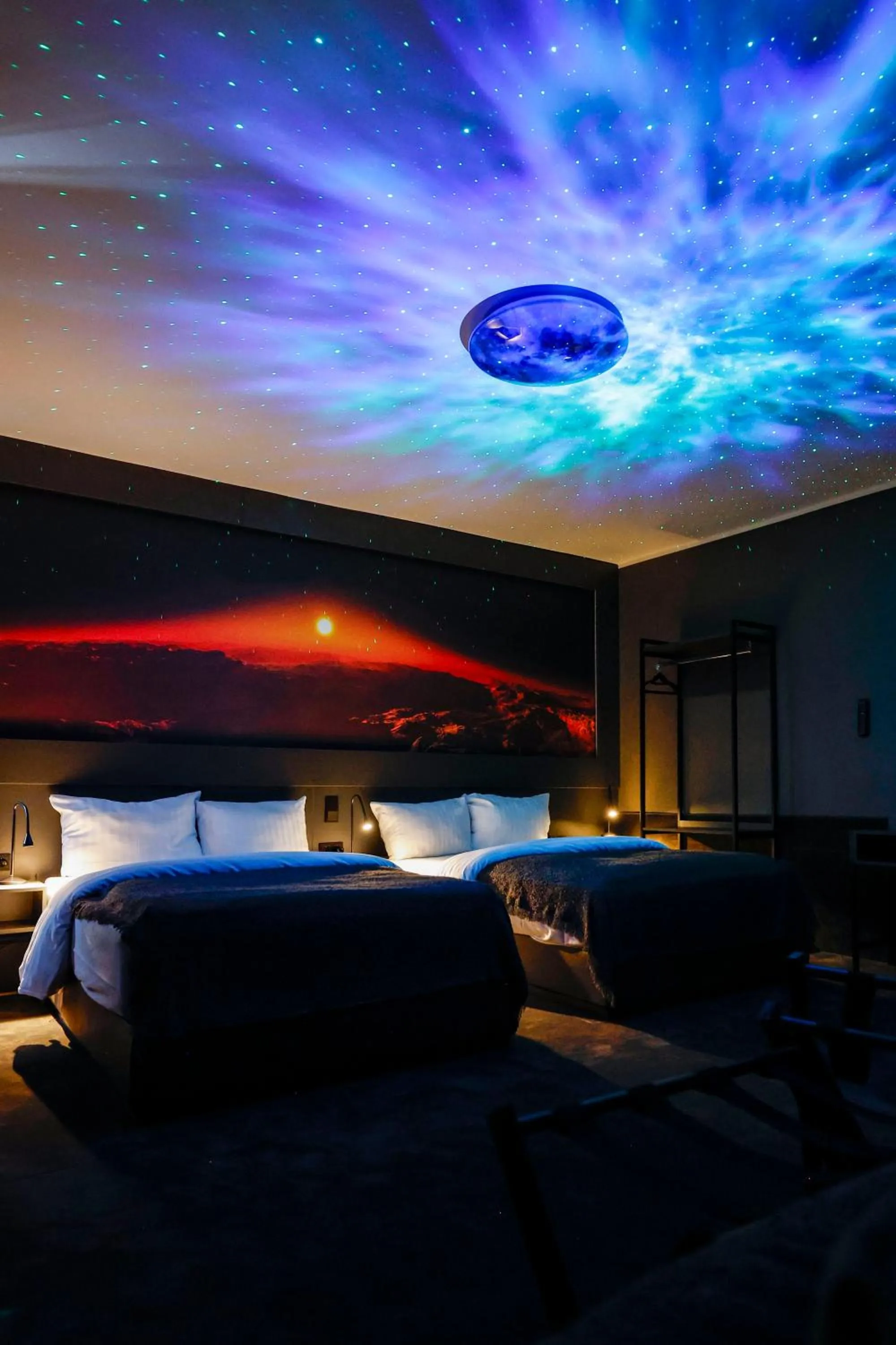 Bed in Sleephotels Cosmos