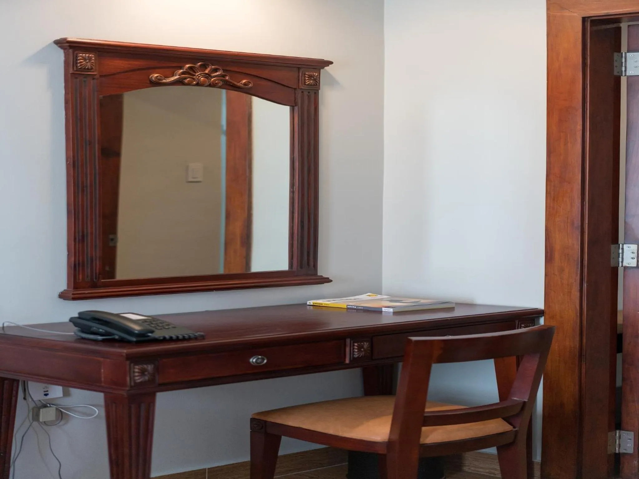 Seating area in MJ Hotel and Suites