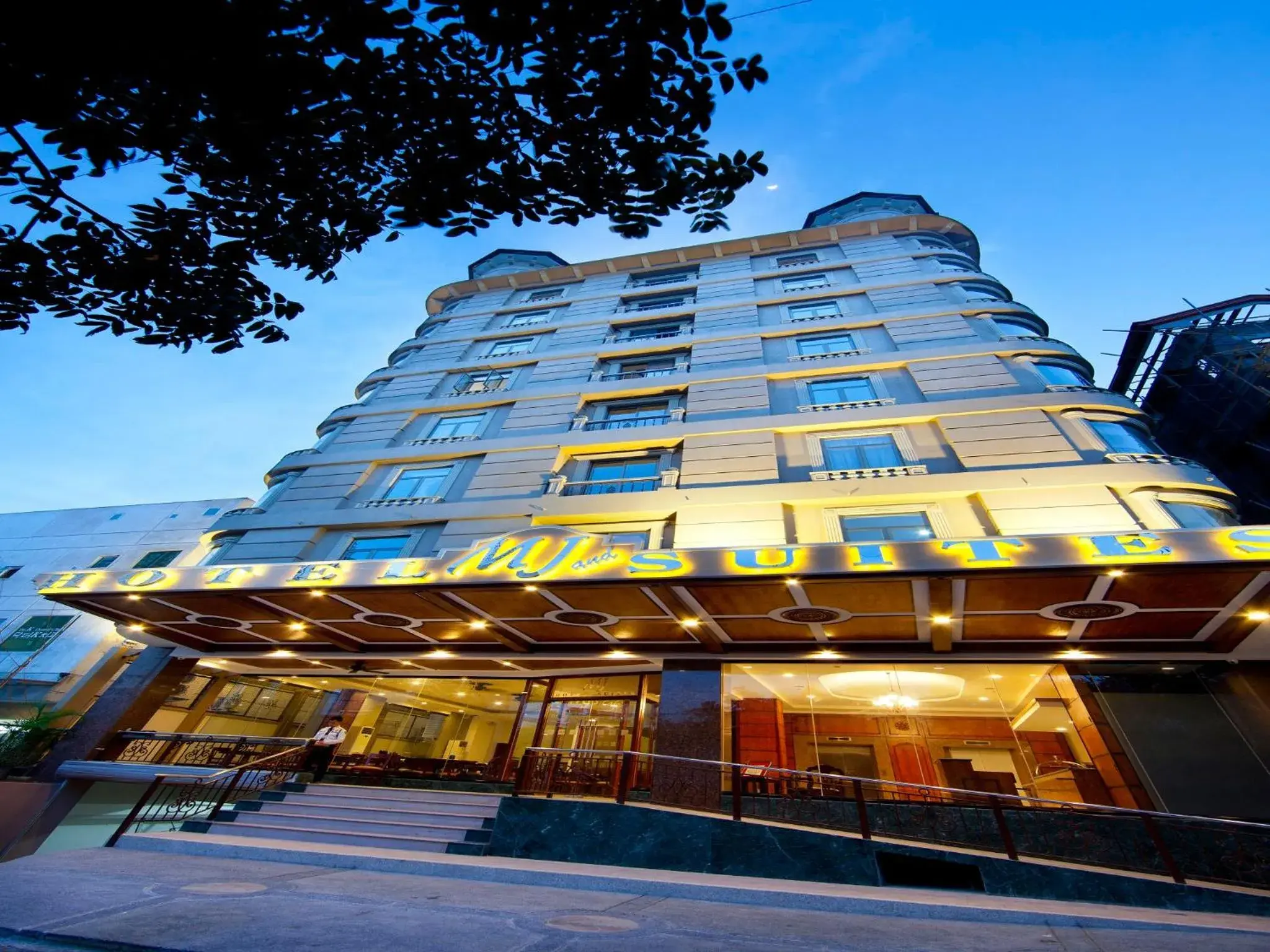 Property building in MJ Hotel and Suites Property building in MJ Hotel and Suites