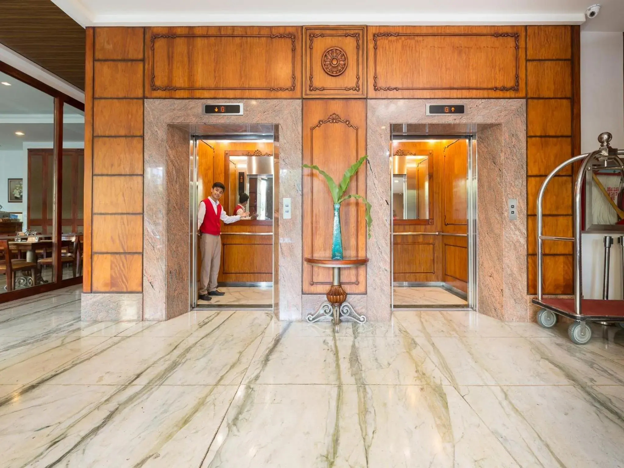 Lobby or reception in MJ Hotel and Suites Lobby or reception in MJ Hotel and Suites