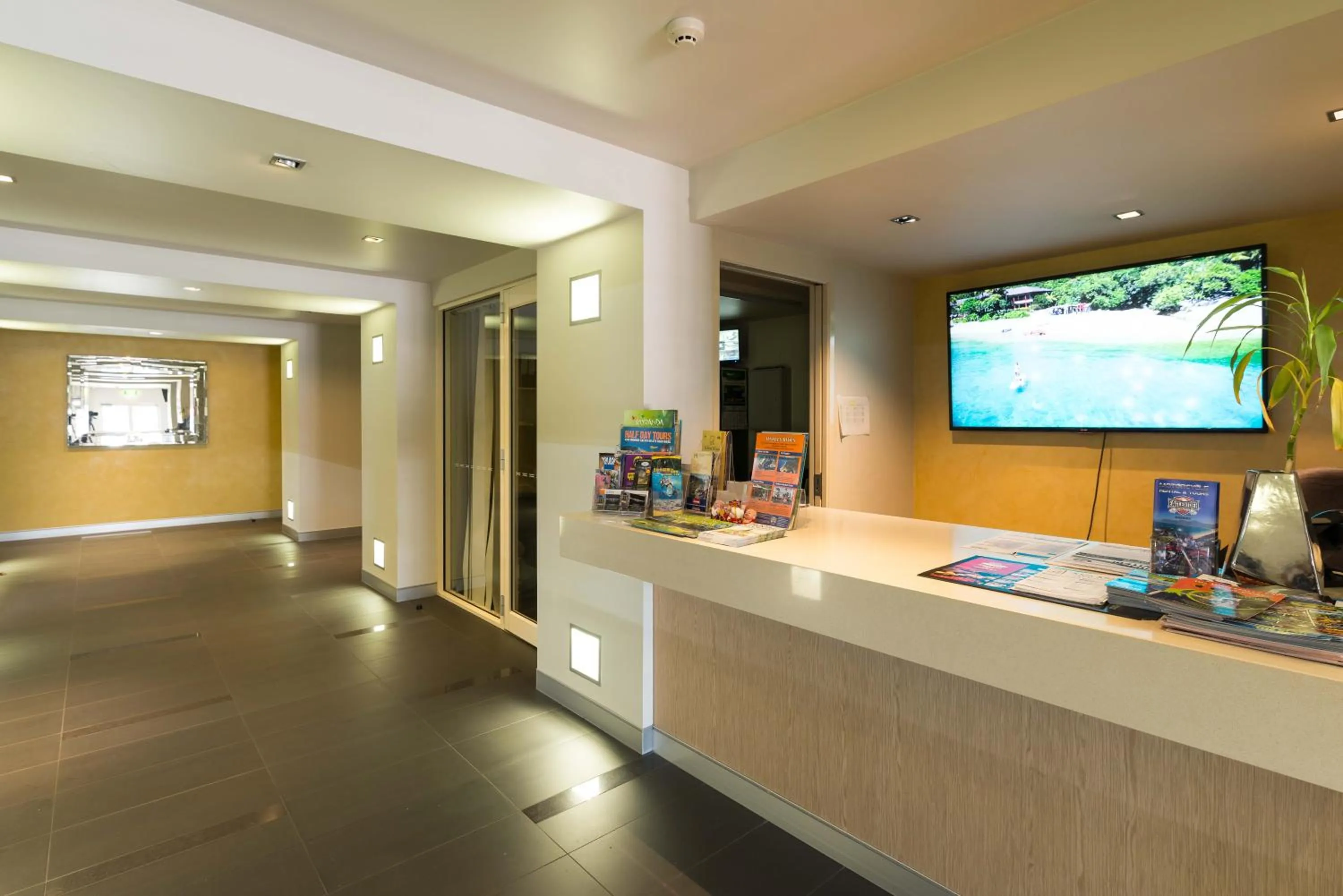 Lobby or reception in Cairns City Apartments