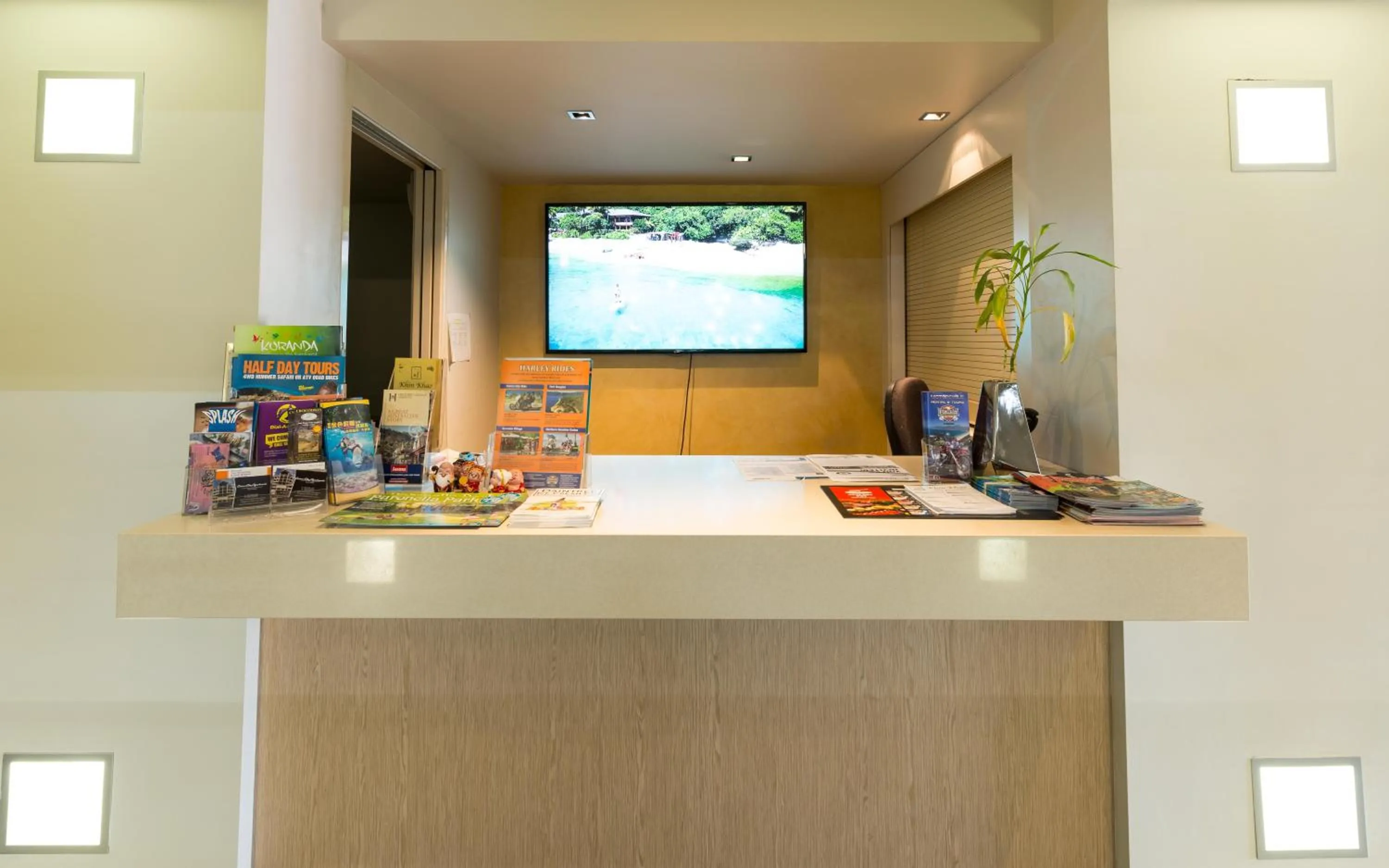 Lobby or reception in Cairns City Apartments