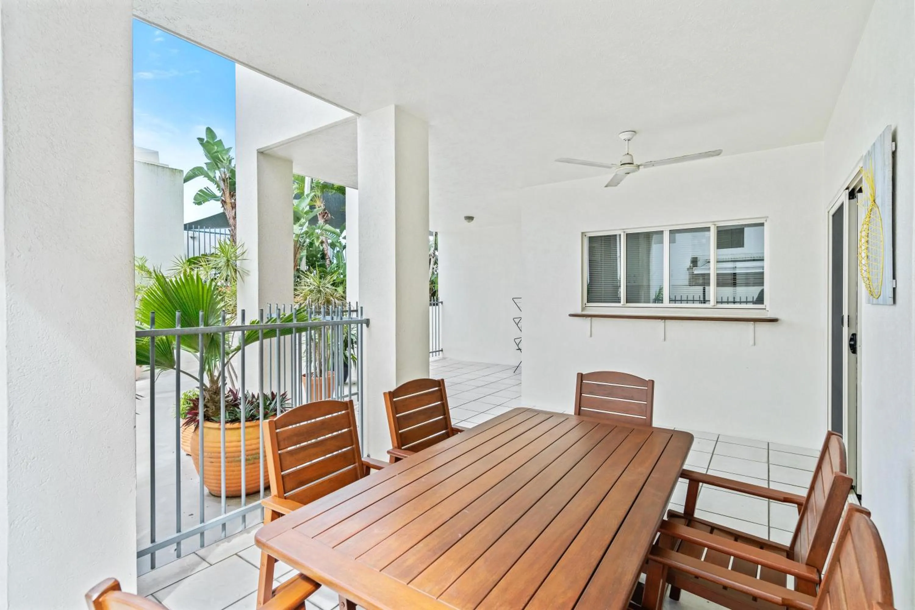 Balcony/Terrace in Cairns City Apartments