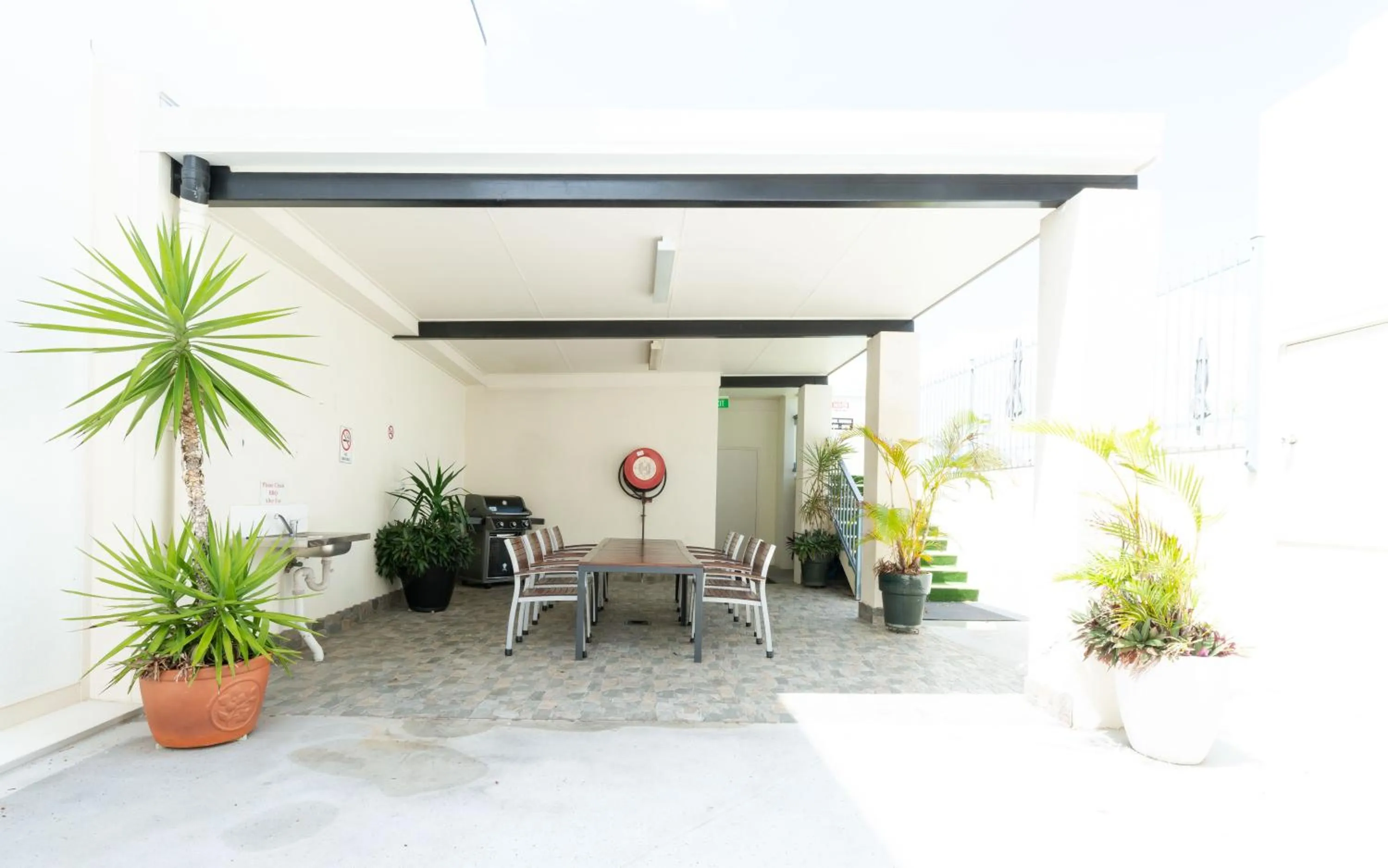 BBQ facilities in Cairns City Apartments