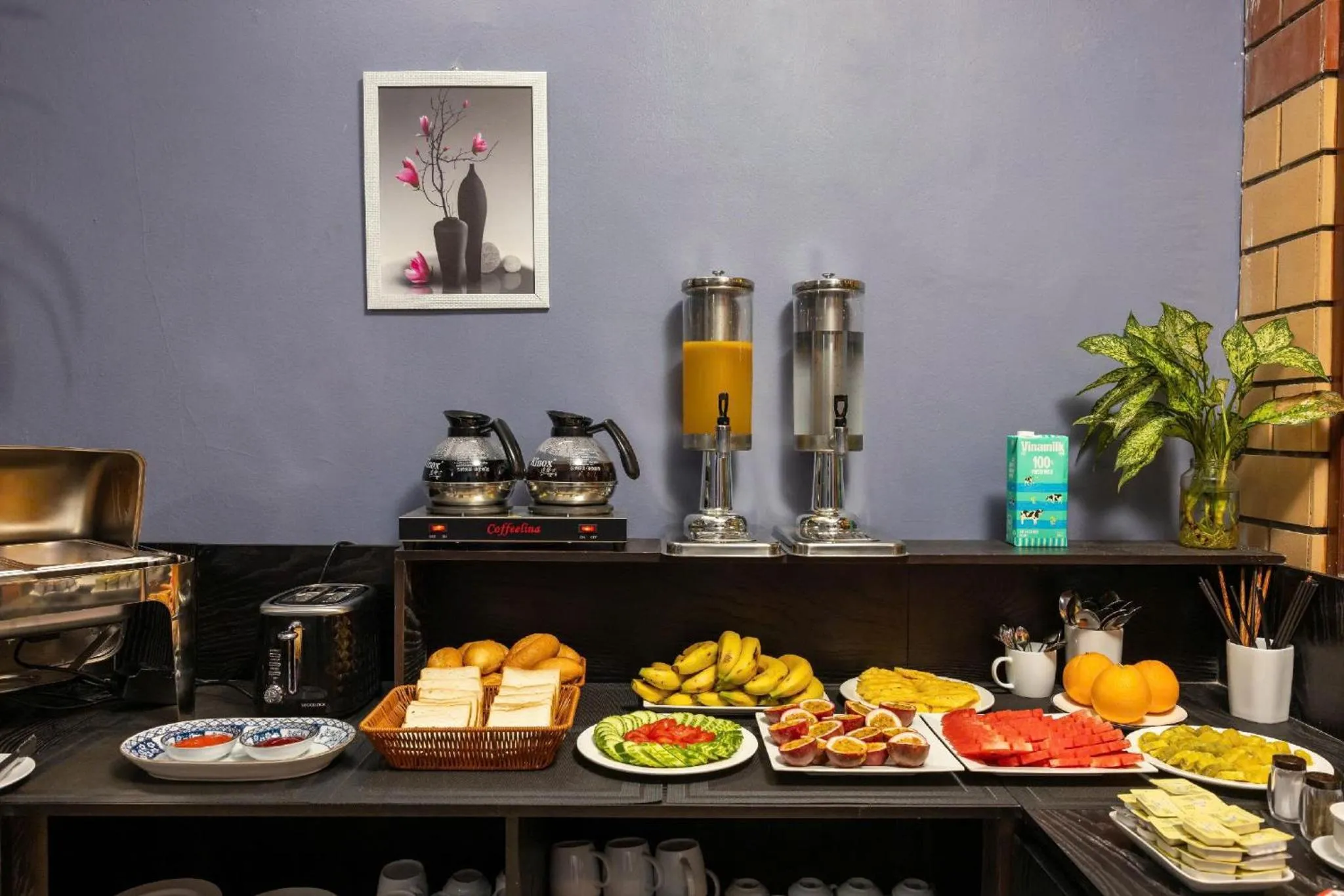 Breakfast in La Renta Premier Hotel & Spa Hanoi