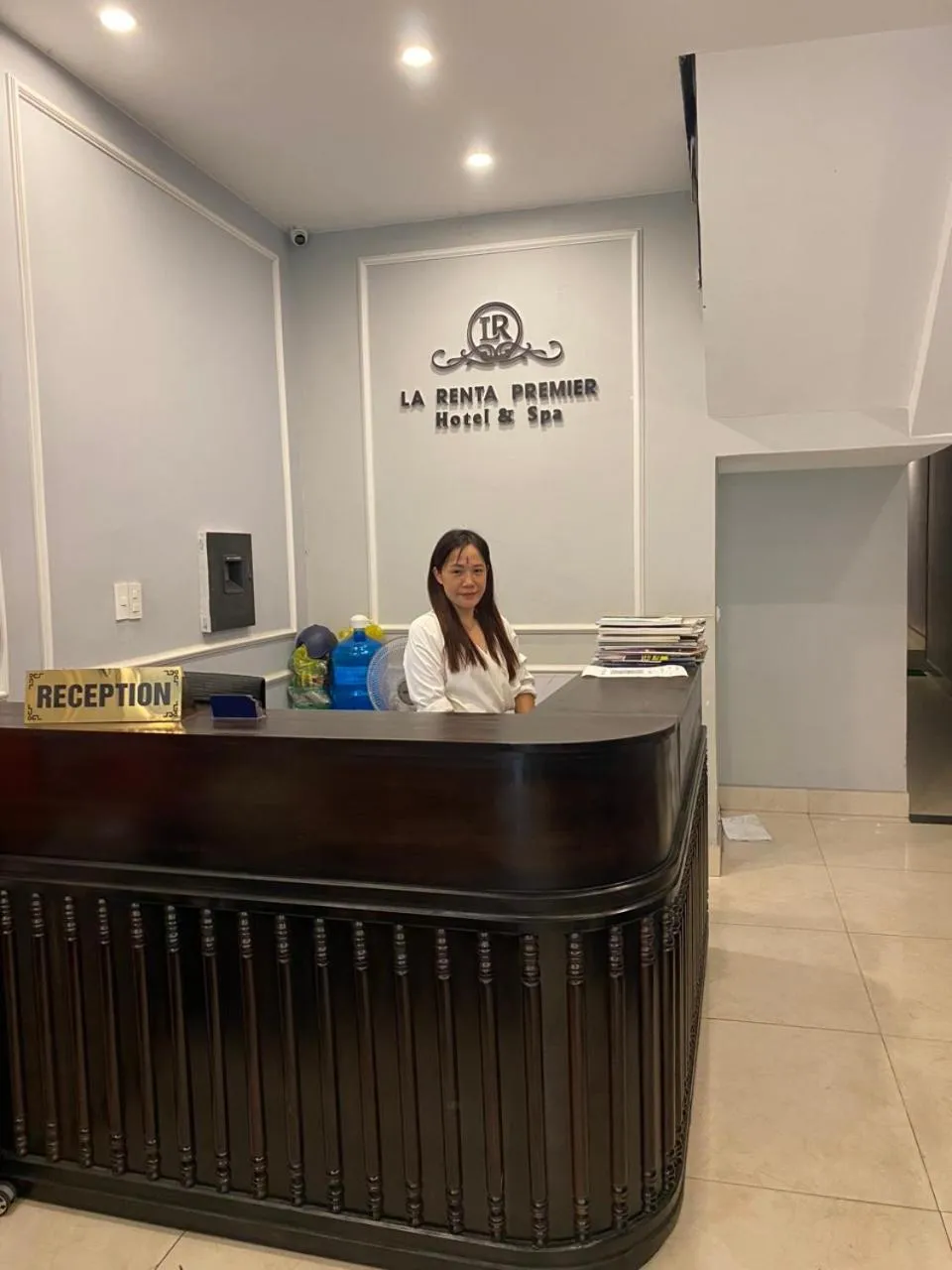 Lobby or reception in La Renta Premier Hotel & Spa Hanoi