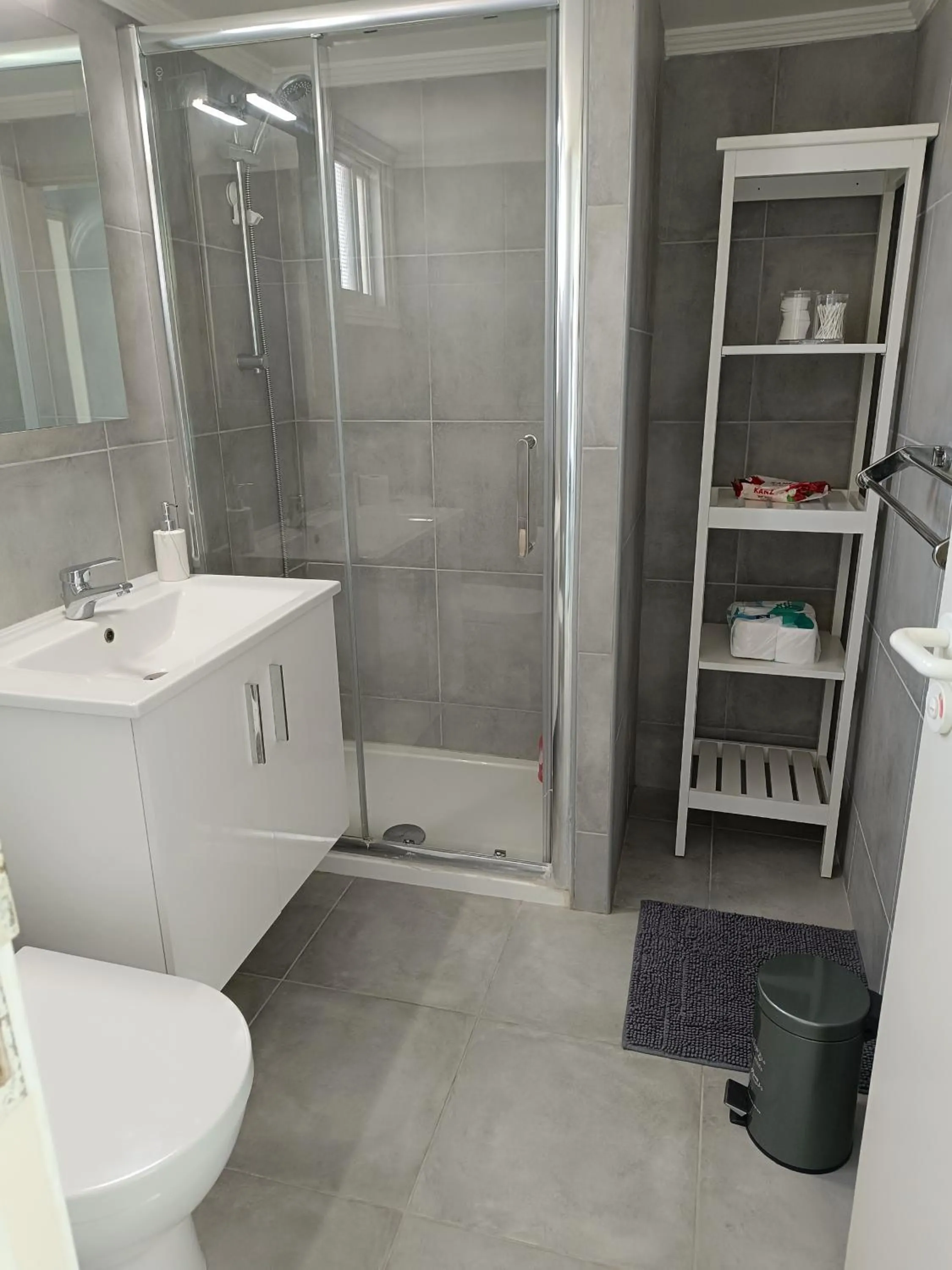 Shower in Julie's beach house