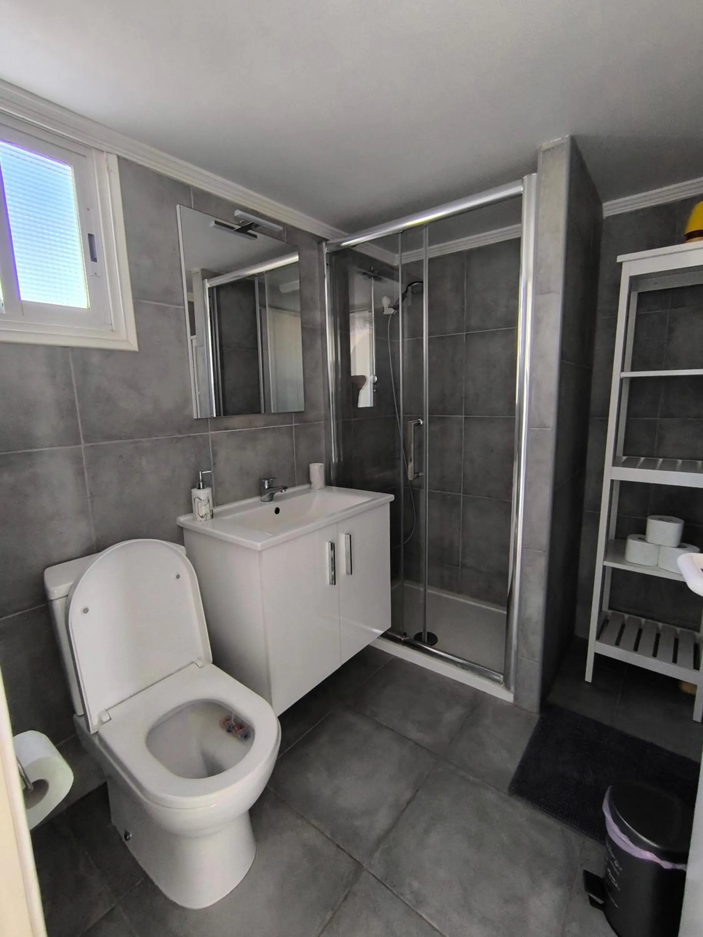 Shower in Julie's beach house