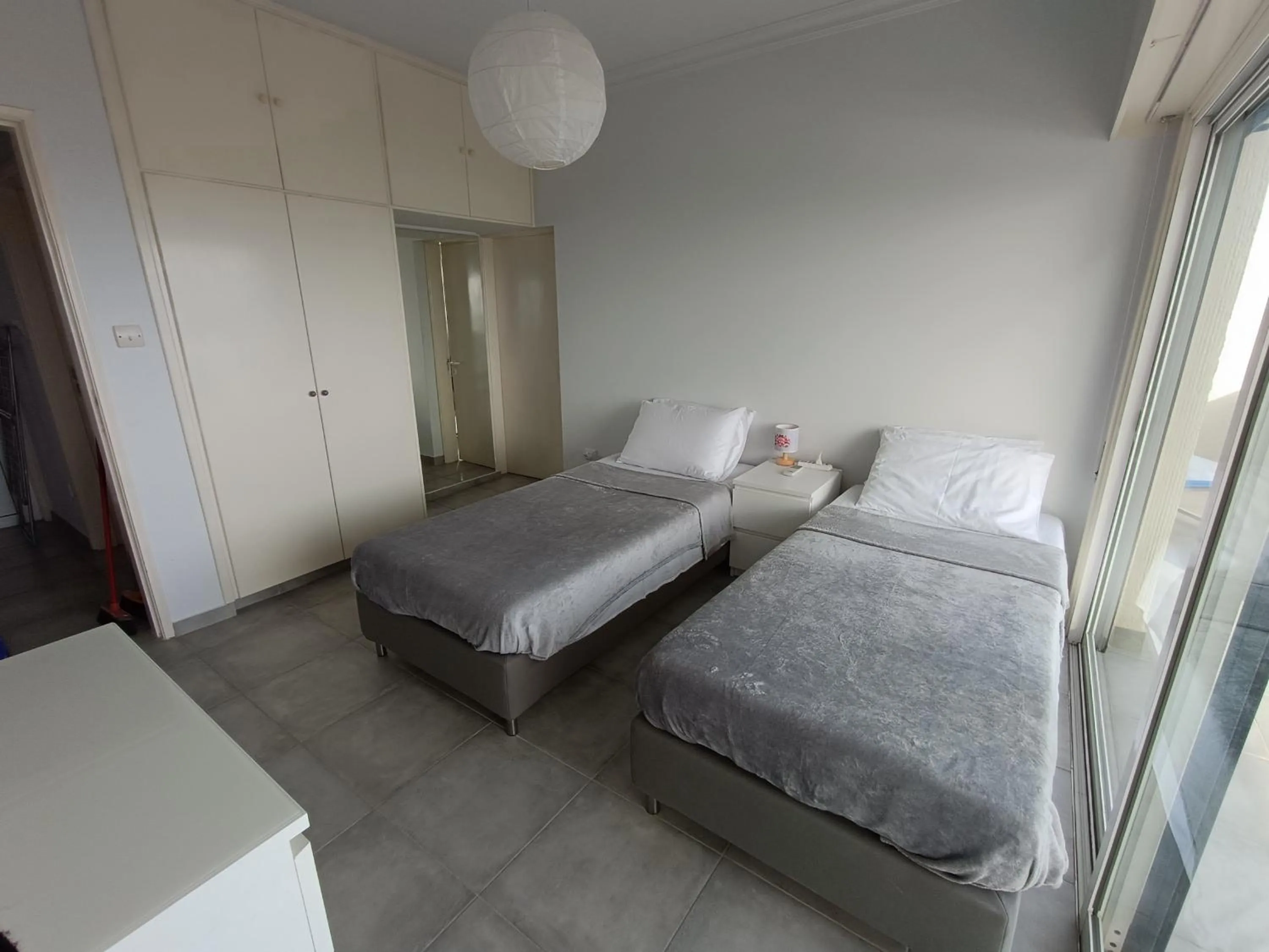 Bed in Julie's beach house