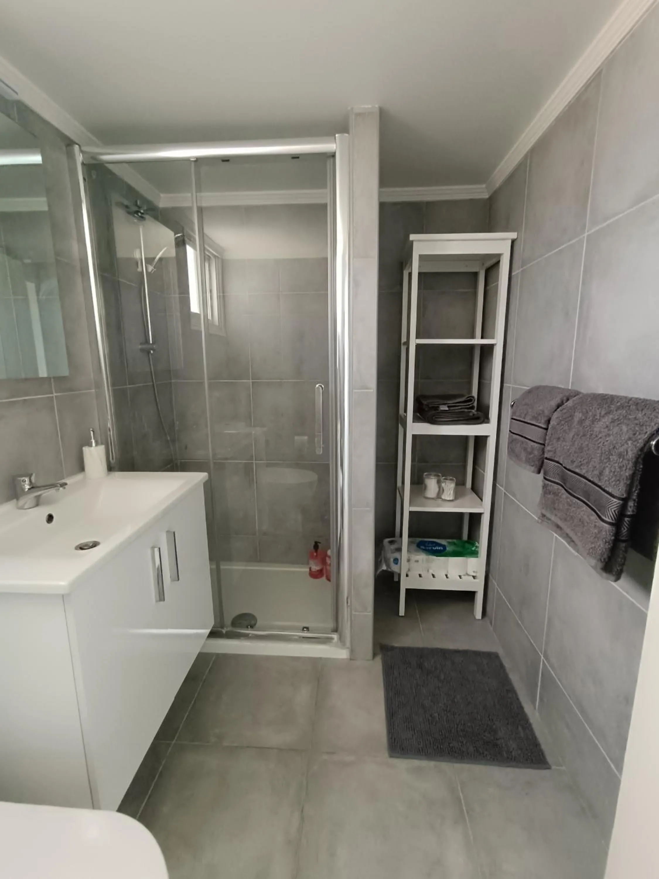 Shower in Julie's beach house