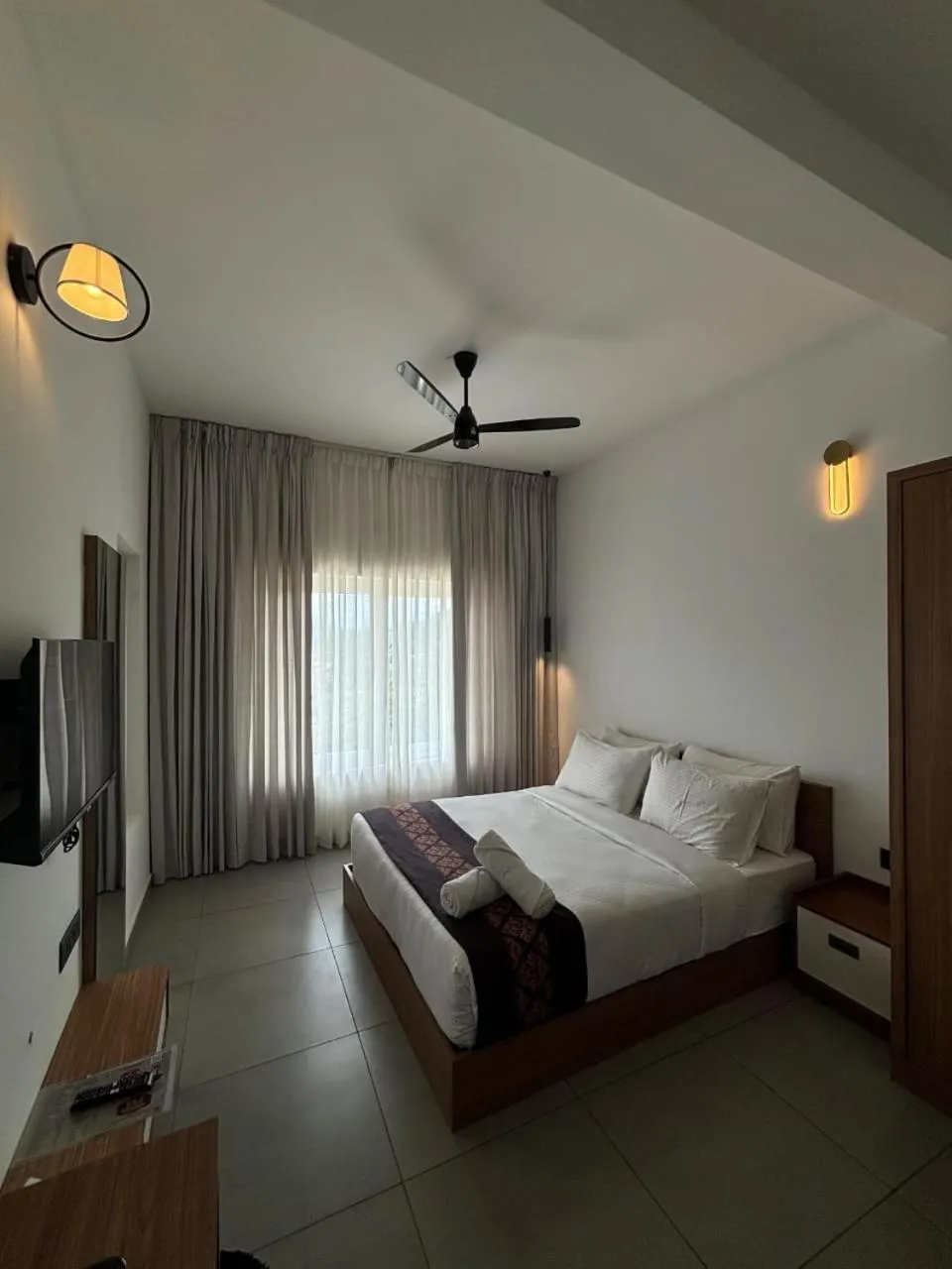 Bed in Leaves Resort Vythiri Wayanad