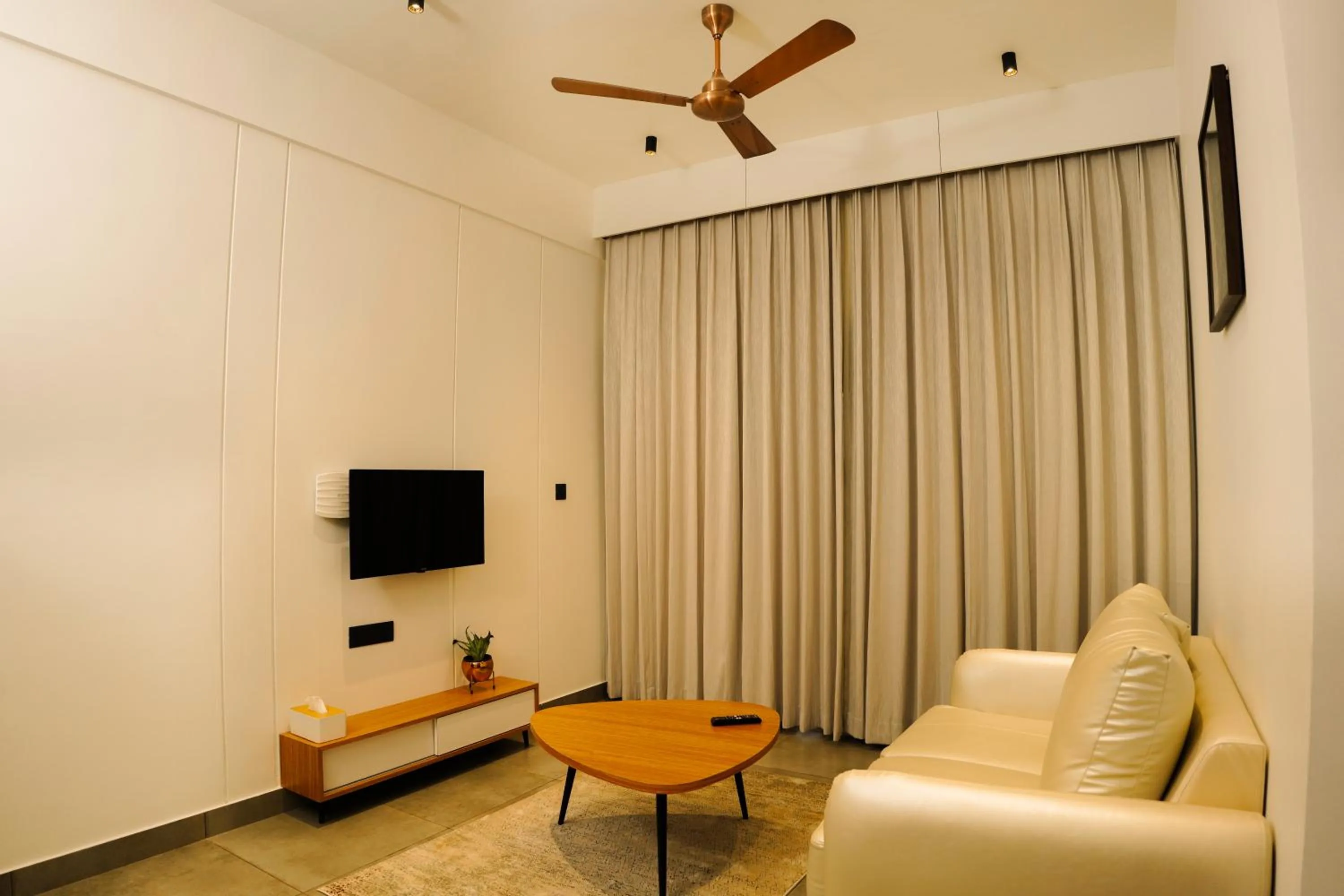 TV and multimedia in Leaves Resort Vythiri Wayanad