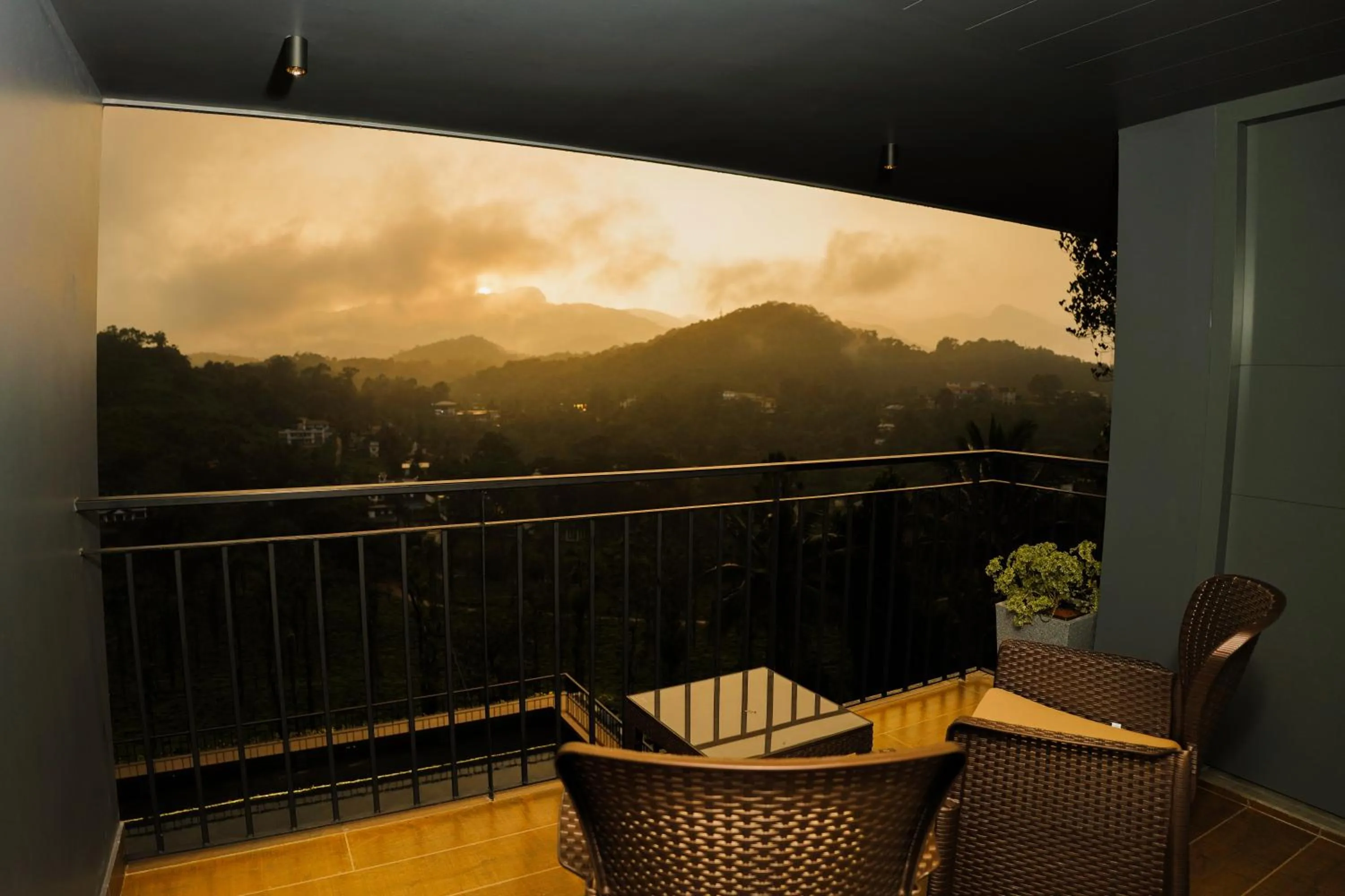 Mountain view in Leaves Resort Vythiri Wayanad