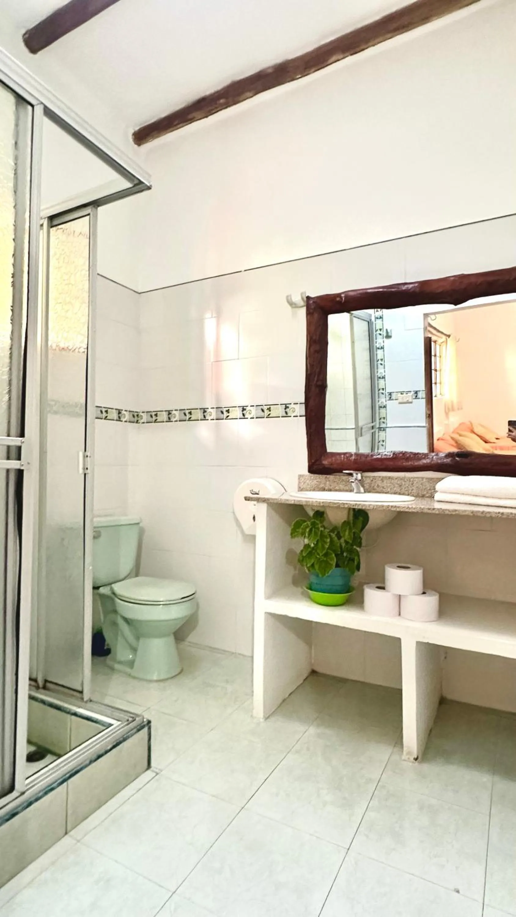 Bathroom in Finca Hotel Villaruth