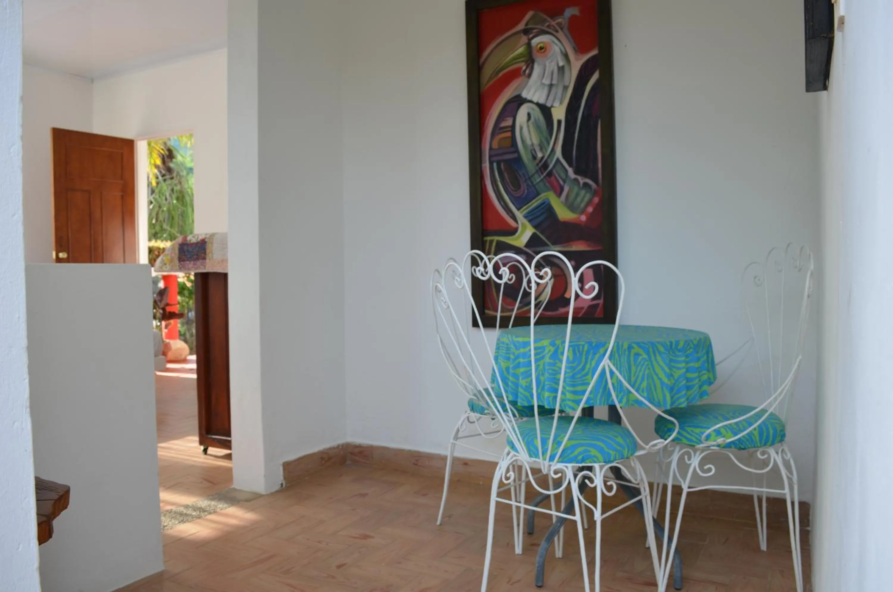Seating area in Finca Hotel Villaruth
