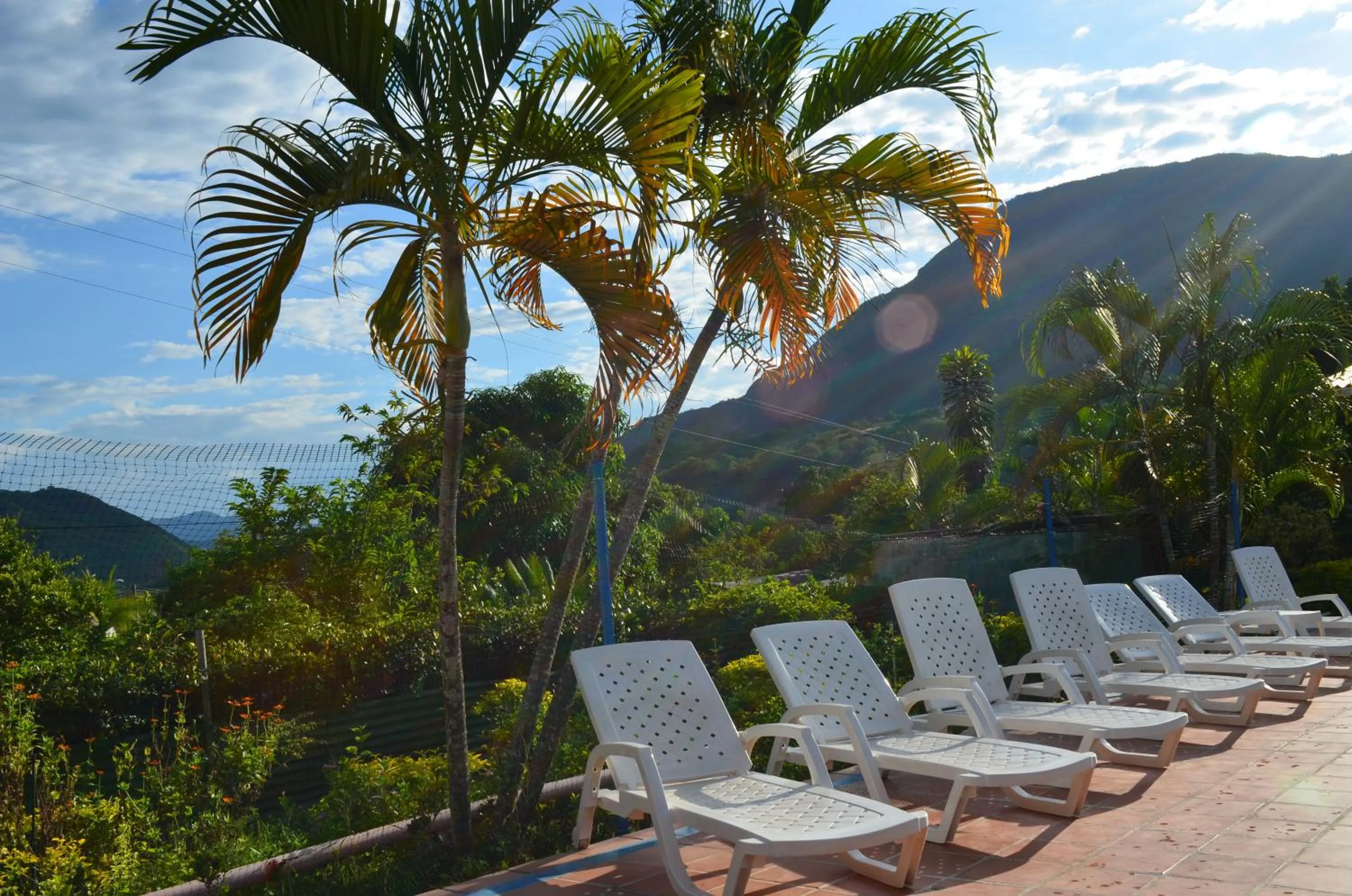 Natural landscape in Finca Hotel Villaruth