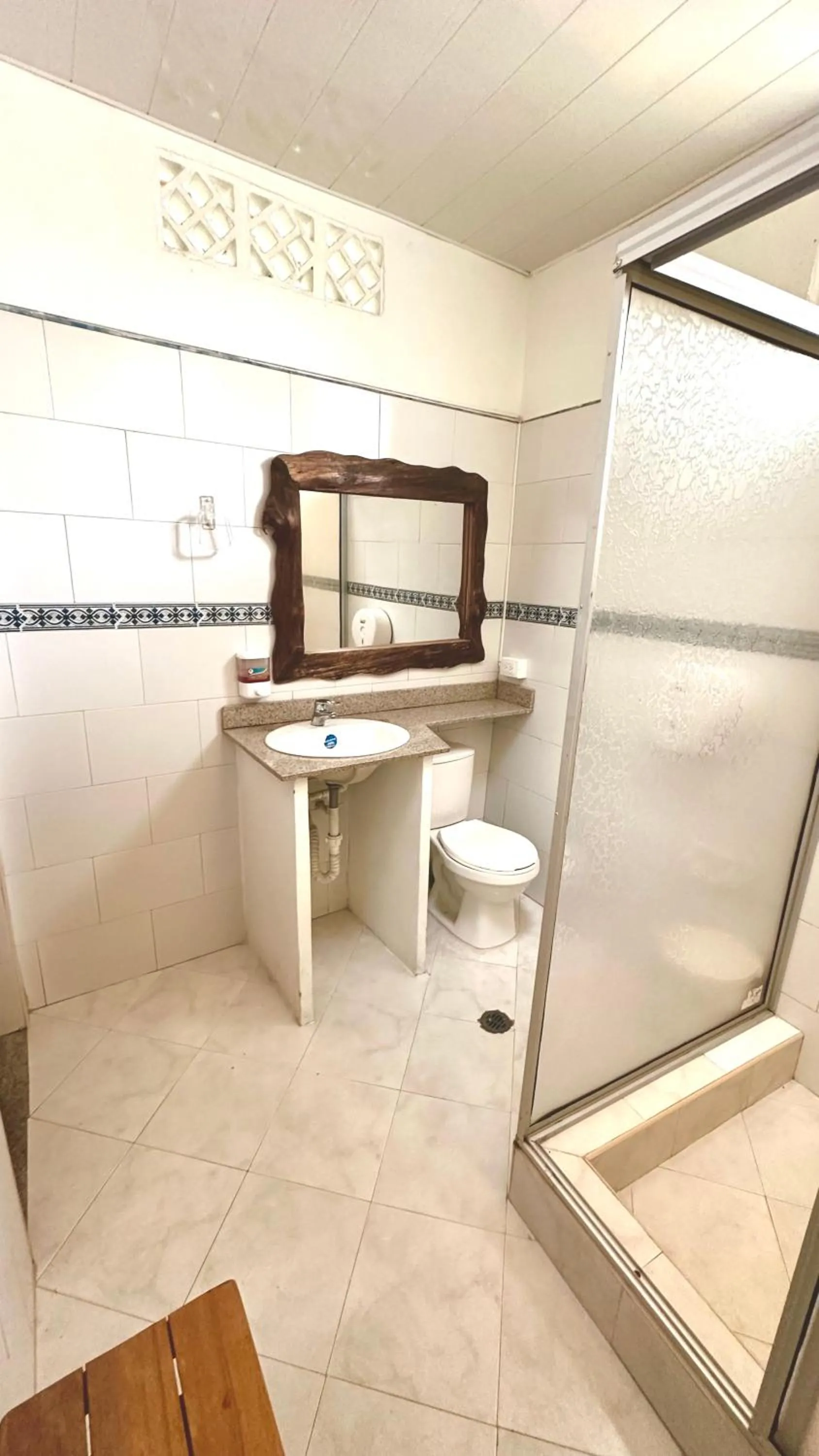 Bathroom in Finca Hotel Villaruth