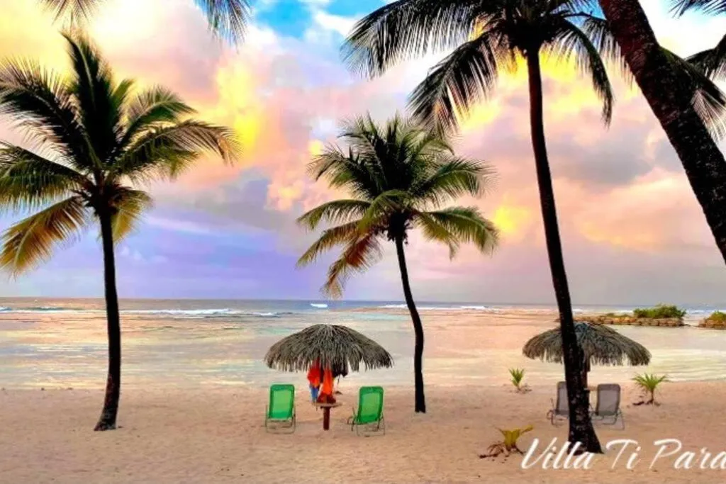Beach in VILLA Ti Paradis ANSE DES ROCHERS