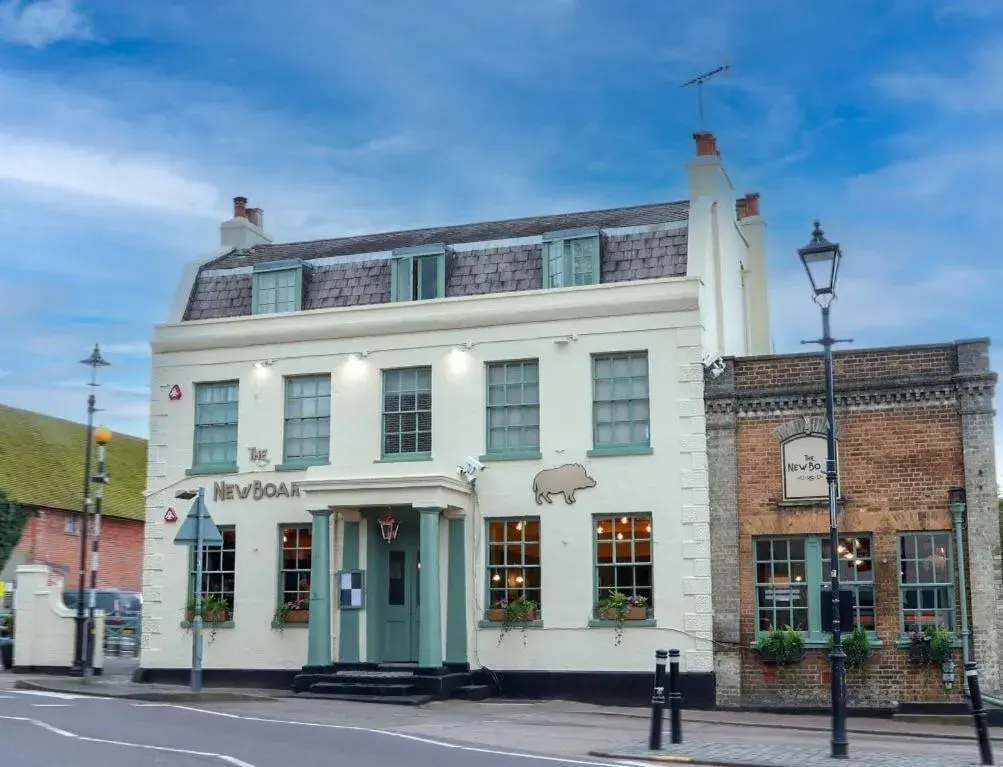 Lobby or reception in The New Boar Lobby or reception in The New Boar