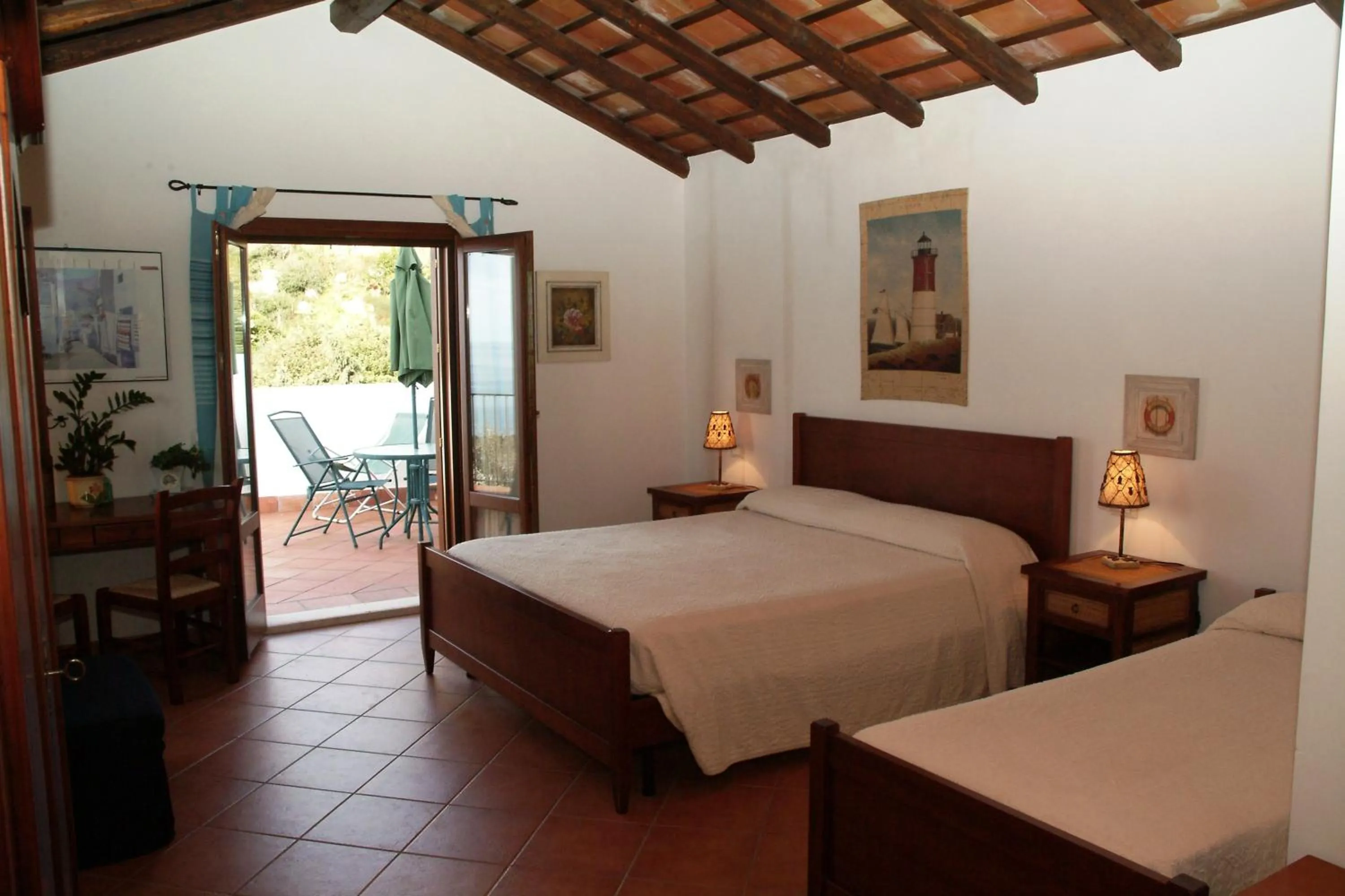 Bedroom in Punto de vista B&B