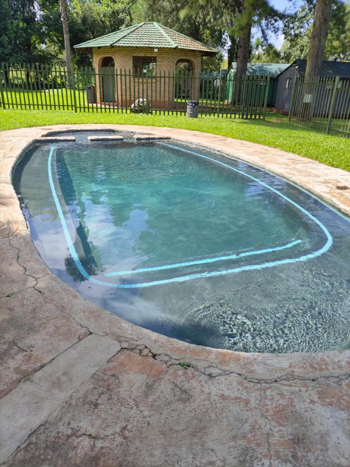Swimming pool in Sabie River Camp