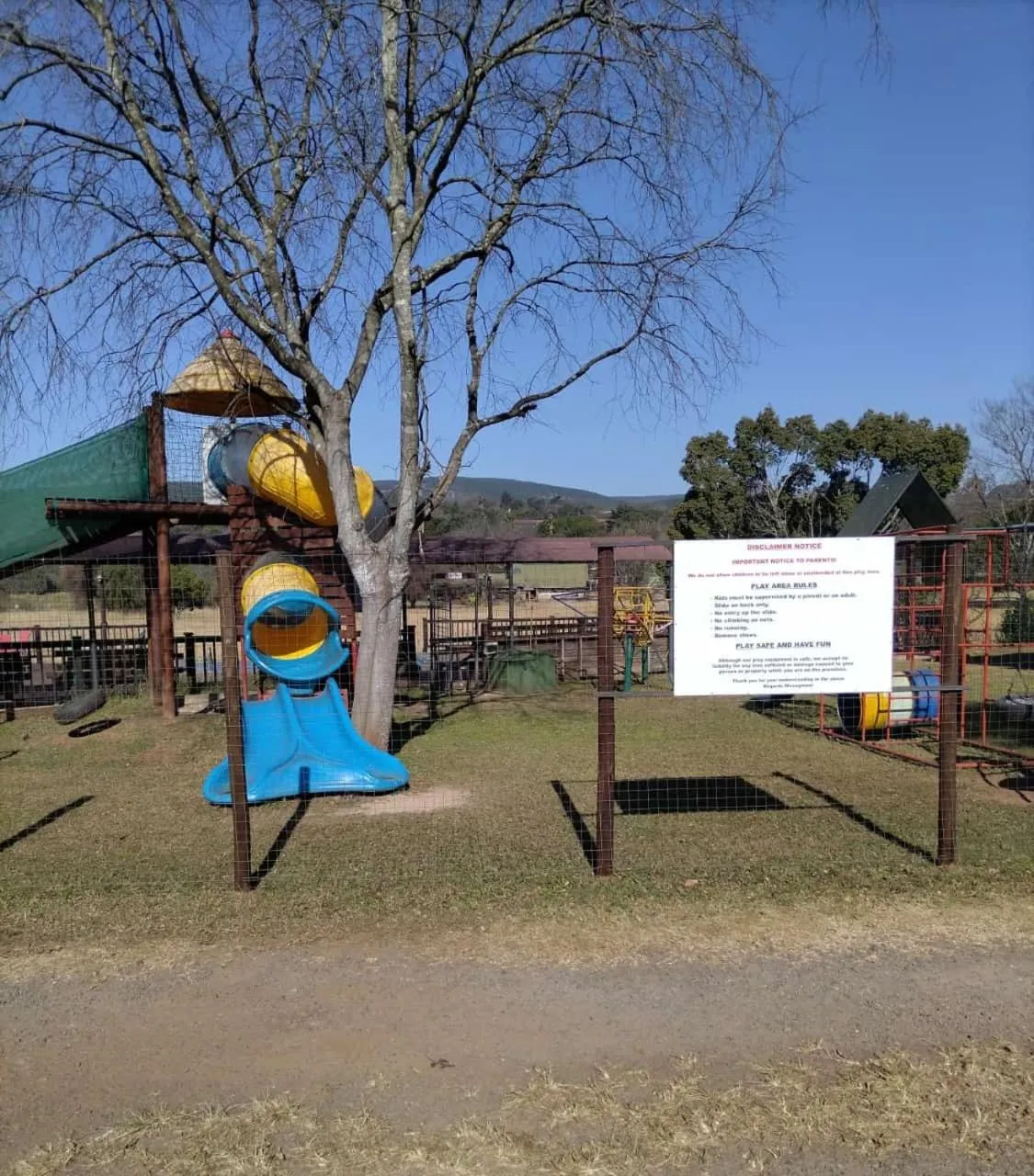 Children play ground in Sabie River Camp